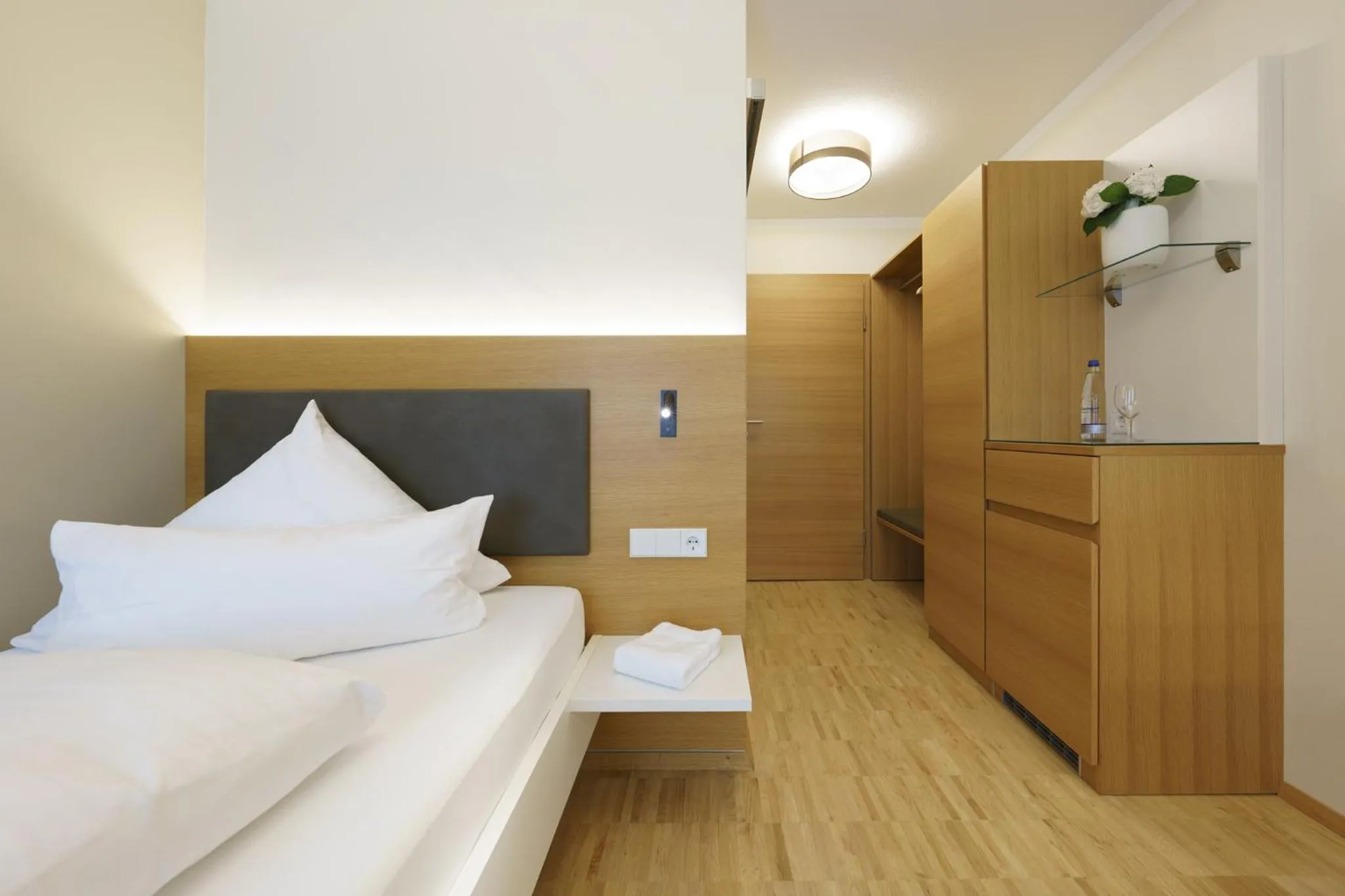 Bed in Hotel Hiller in Abstatt