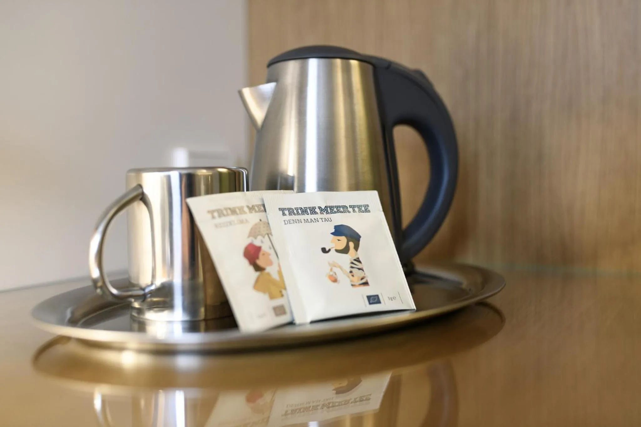 Coffee/tea facilities in Hotel Hiller in Abstatt