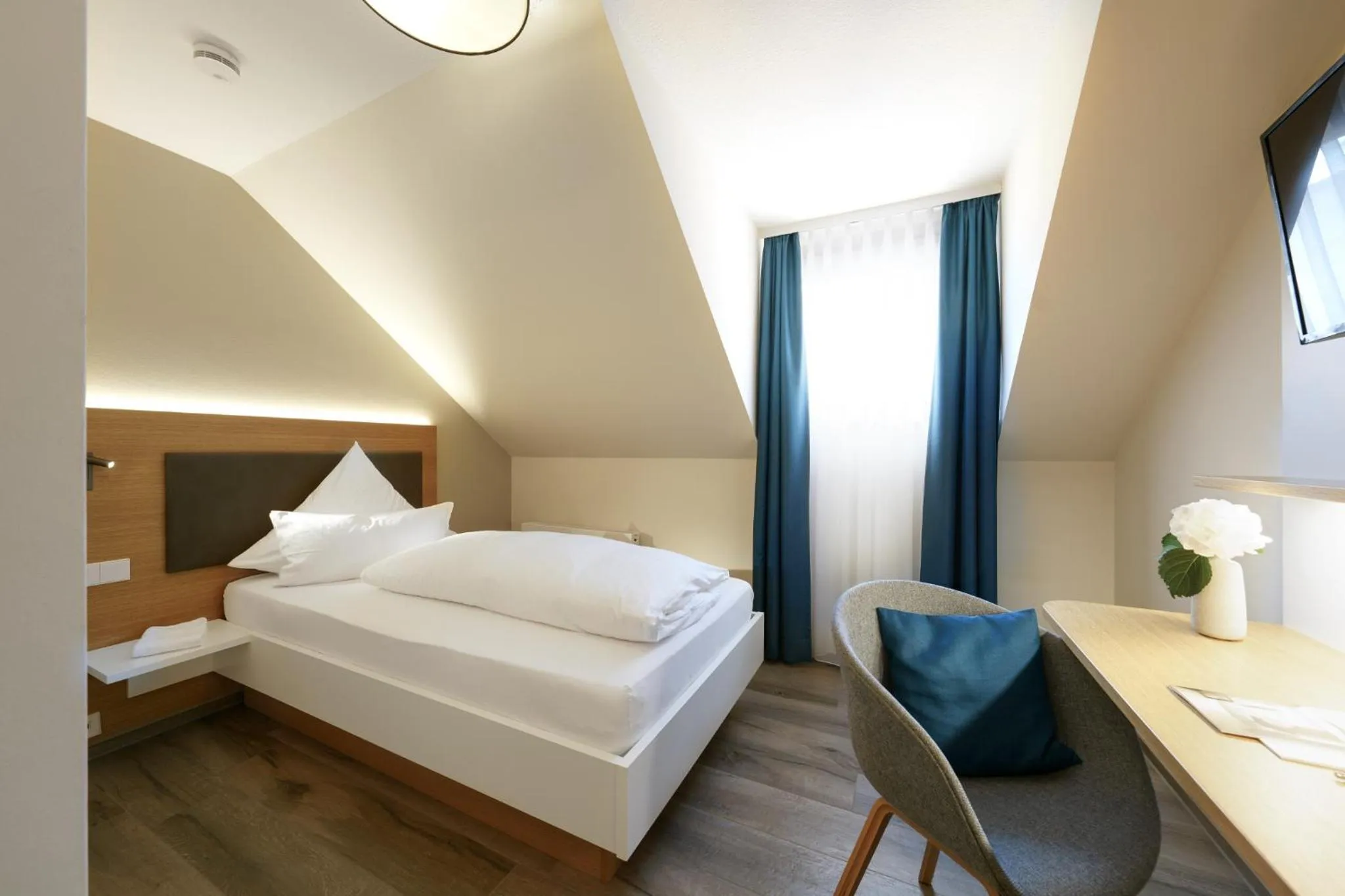 Bed in Hotel Hiller in Abstatt