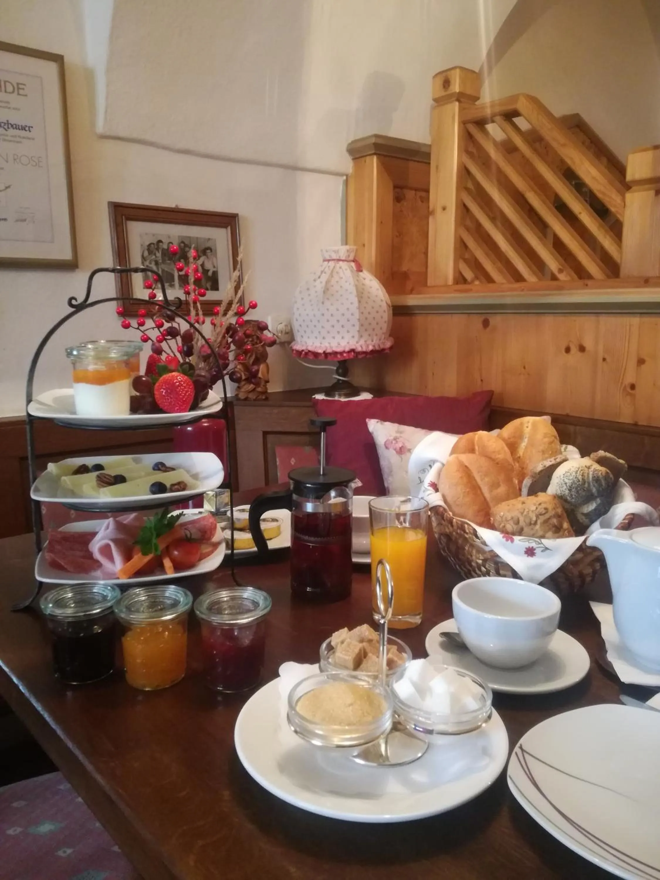 Breakfast in Gasthof zur Sonne