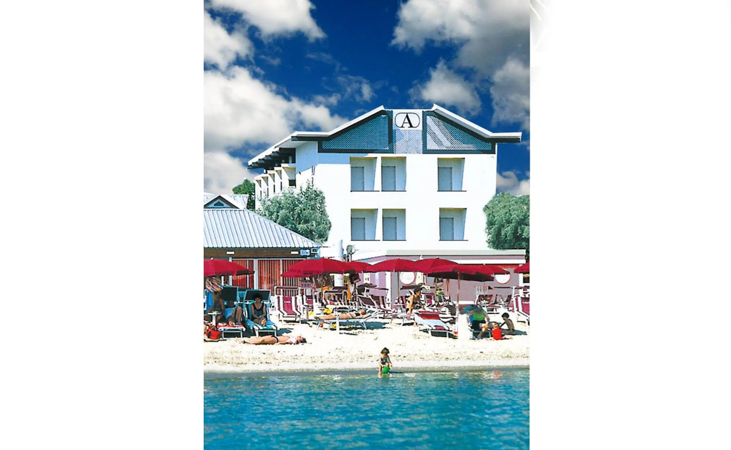 Property building in Hotel Ariston