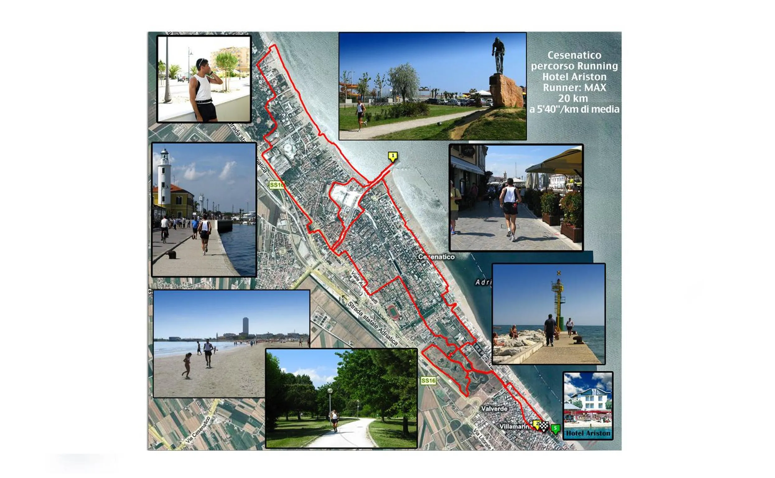 Text overlay in Hotel Ariston