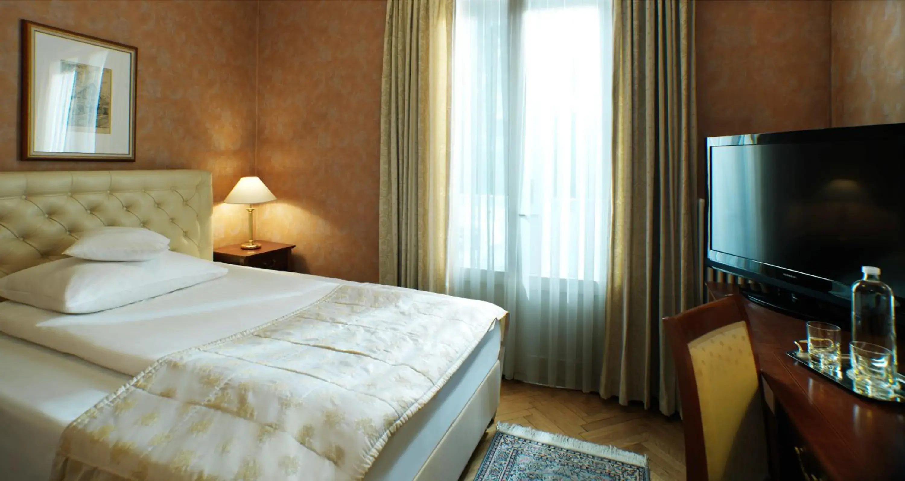 Photo of the whole room, Bed in Grand Hotel Toplice - Small Luxury Hotels of the World Photo of the whole room, Bed in Grand Hotel Toplice - Small Luxury Hotels of the World