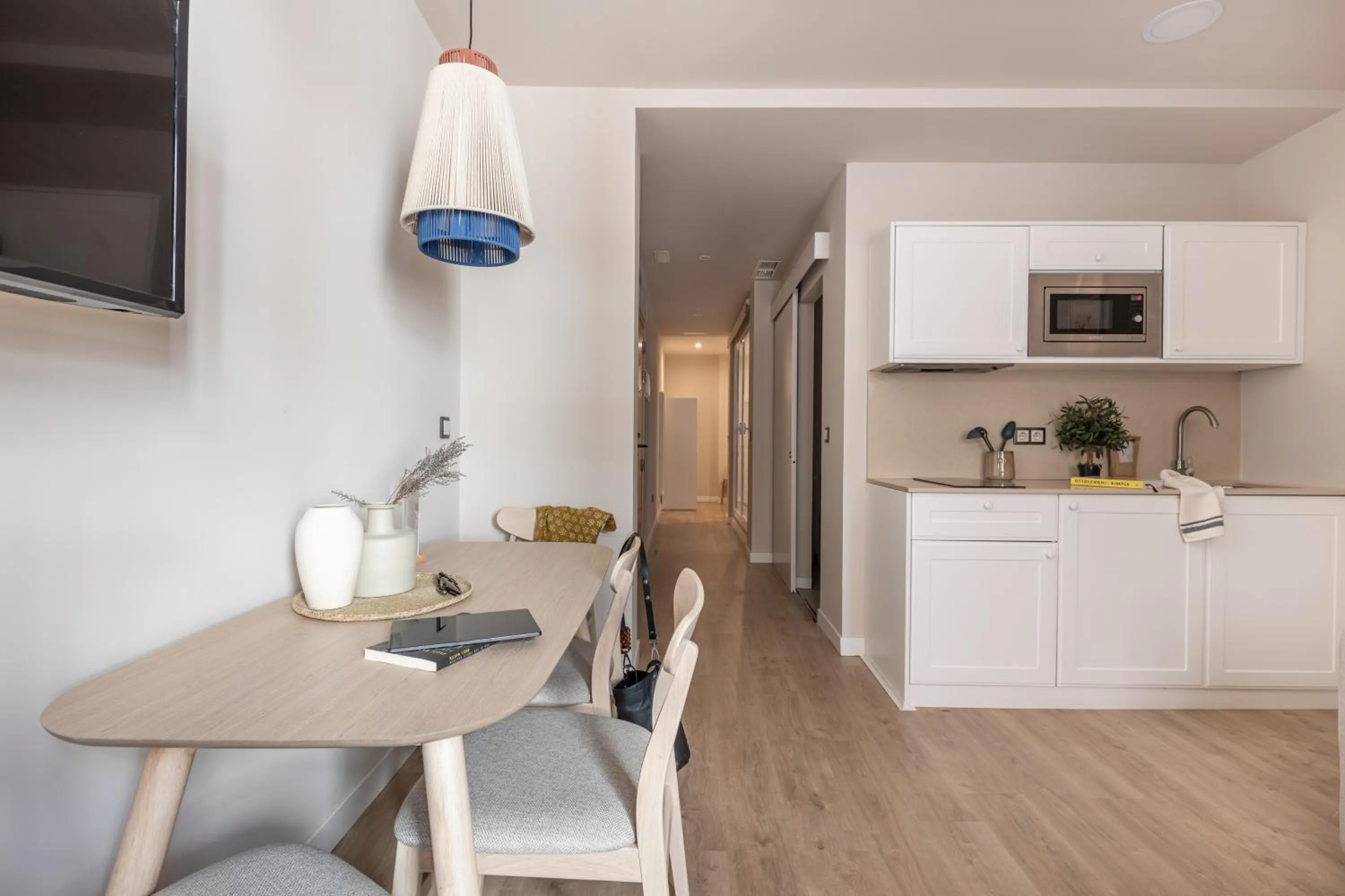 Kitchen or kitchenette in Líbere Málaga Teatro Romano