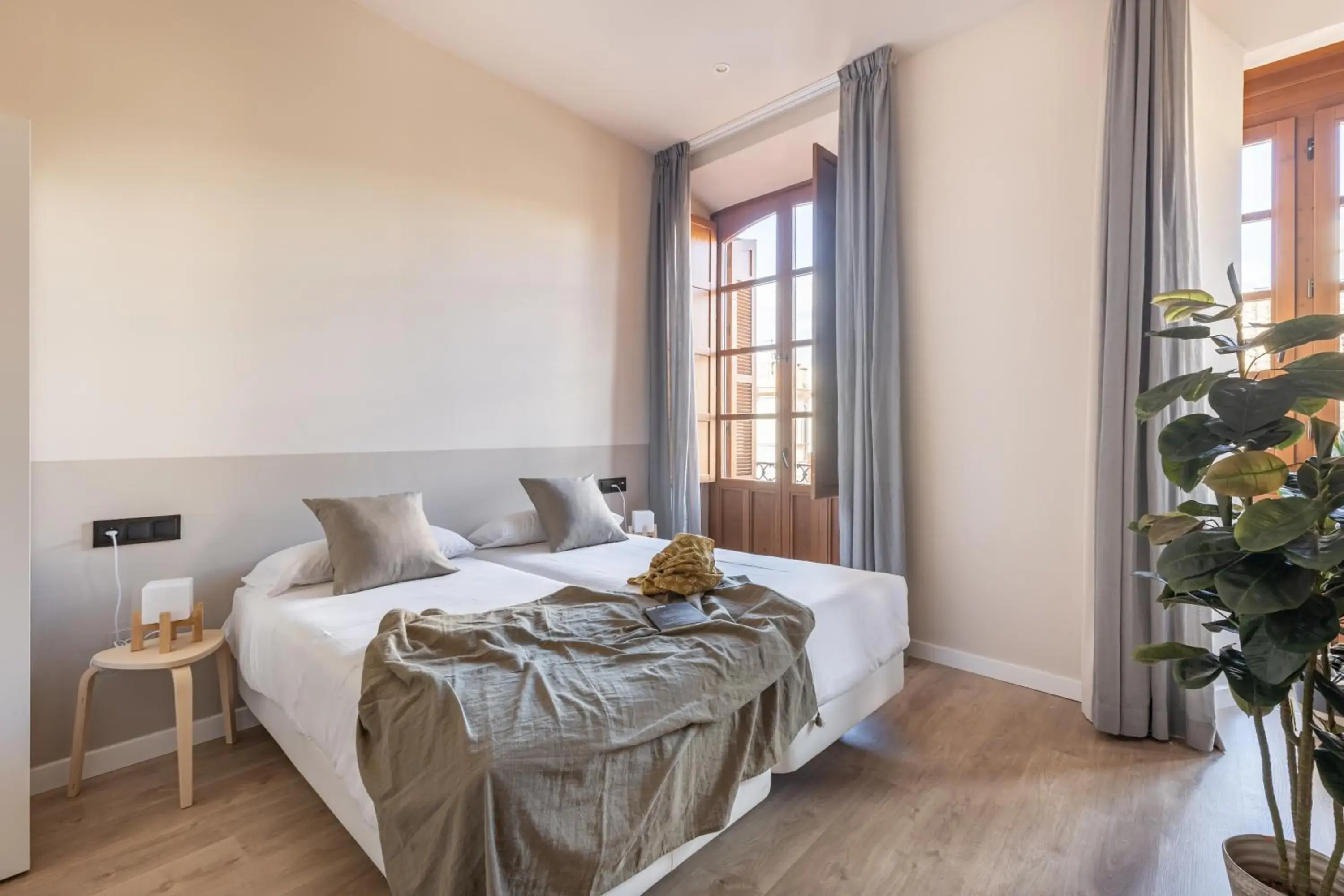 Bed in Líbere Málaga Teatro Romano Bed in Líbere Málaga Teatro Romano