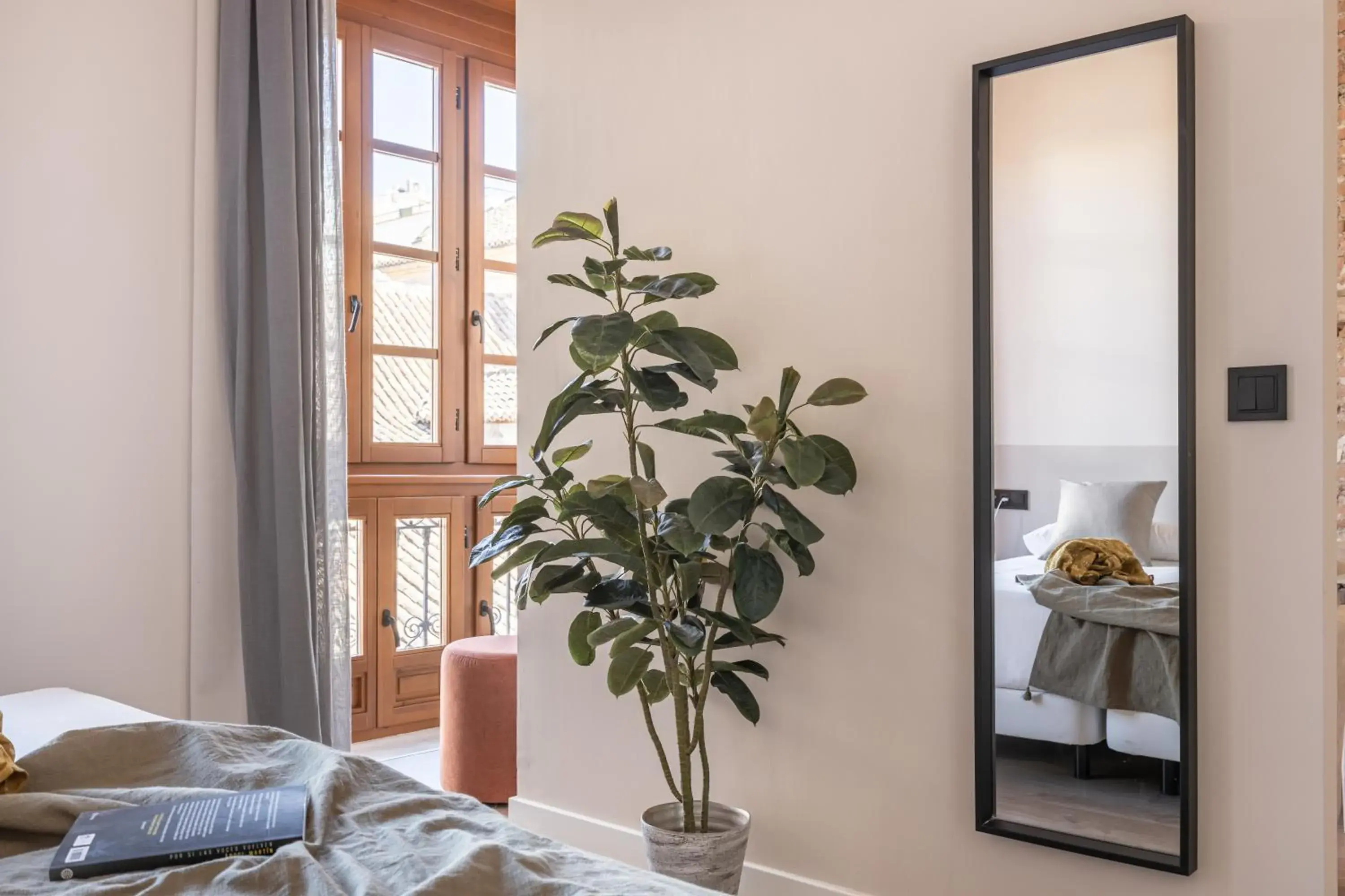 Bed in Líbere Málaga Teatro Romano Bed in Líbere Málaga Teatro Romano