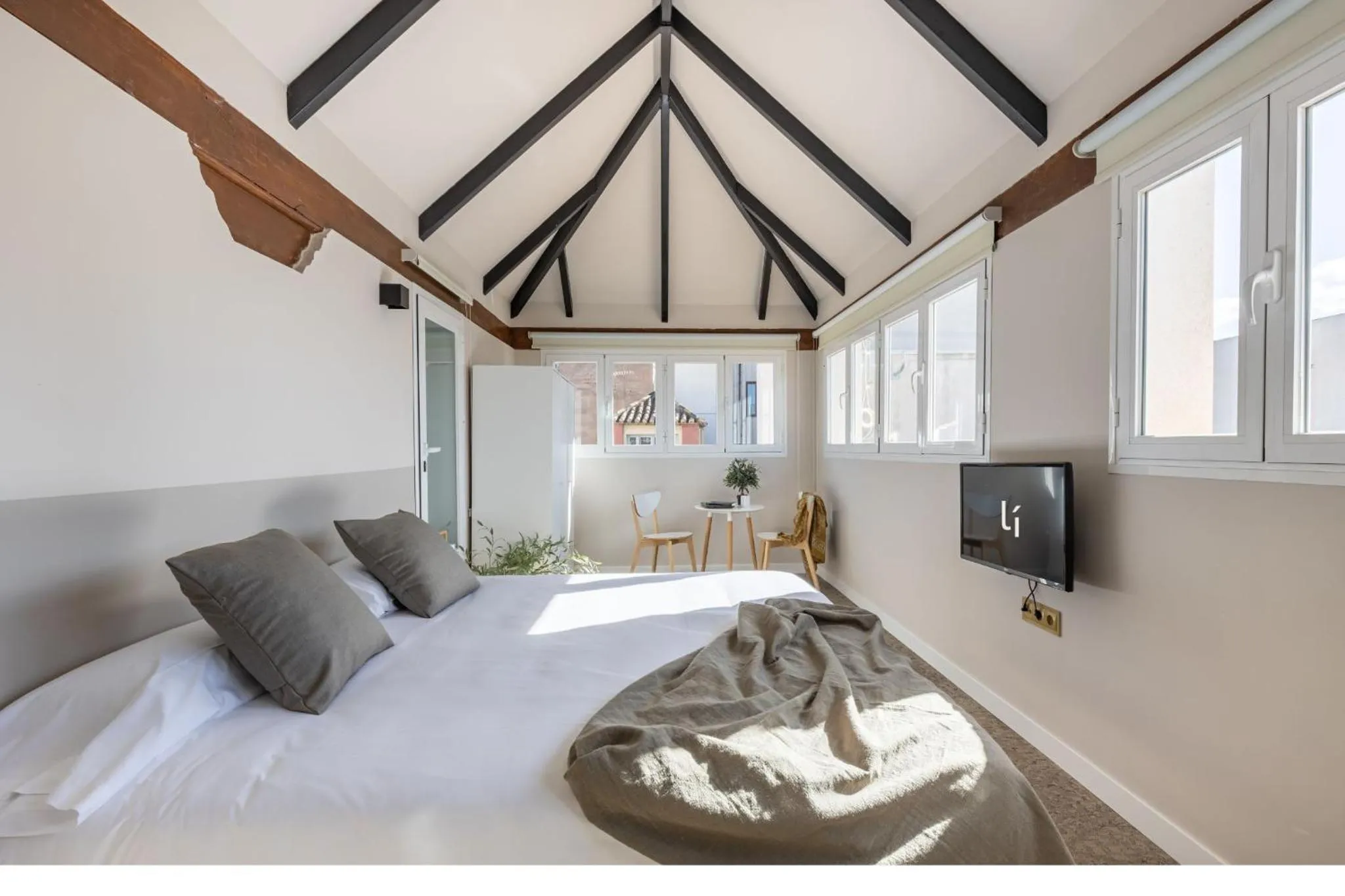 Bed in Líbere Málaga Teatro Romano