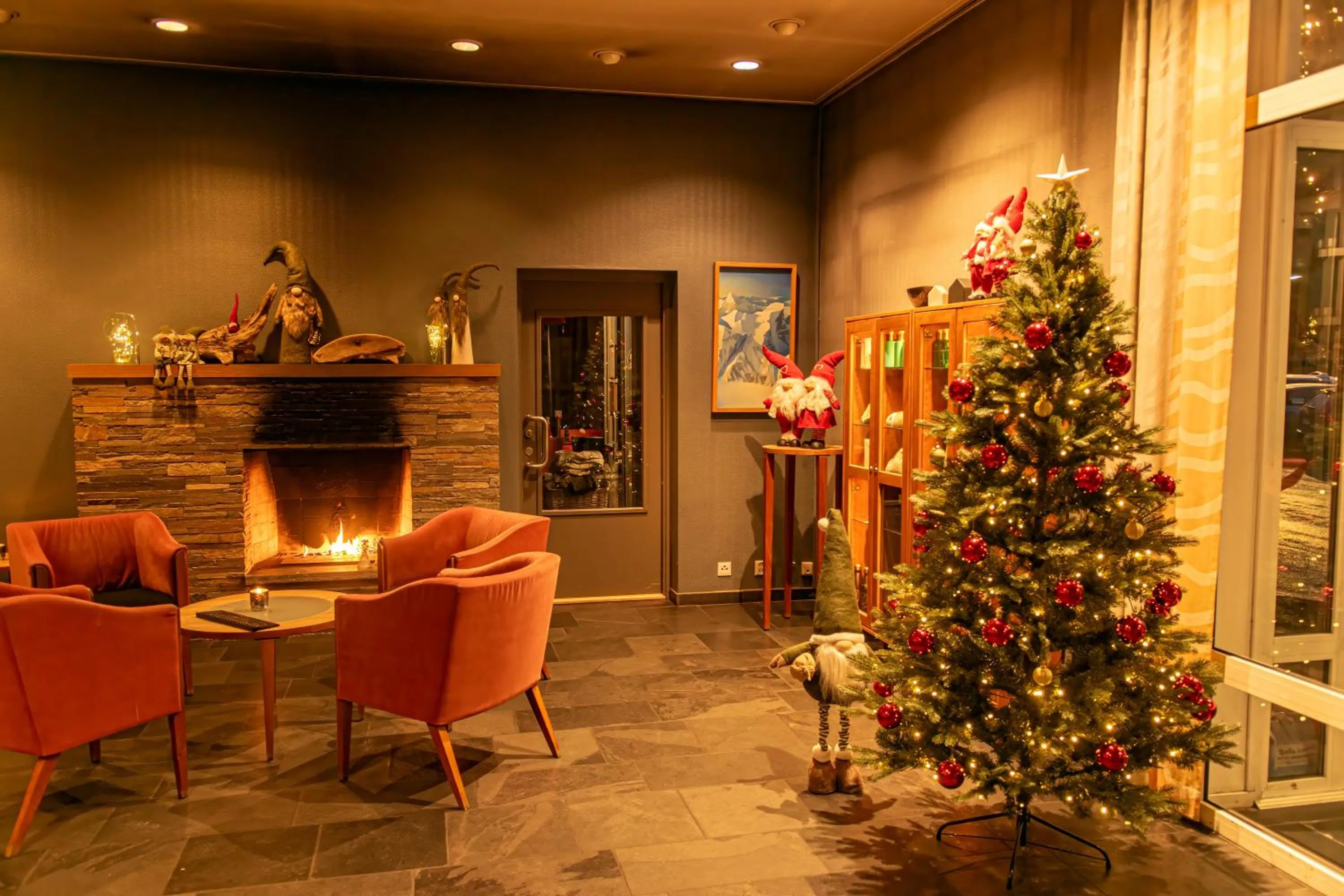 Lobby or reception in Klingenberg Hotel - Årdal