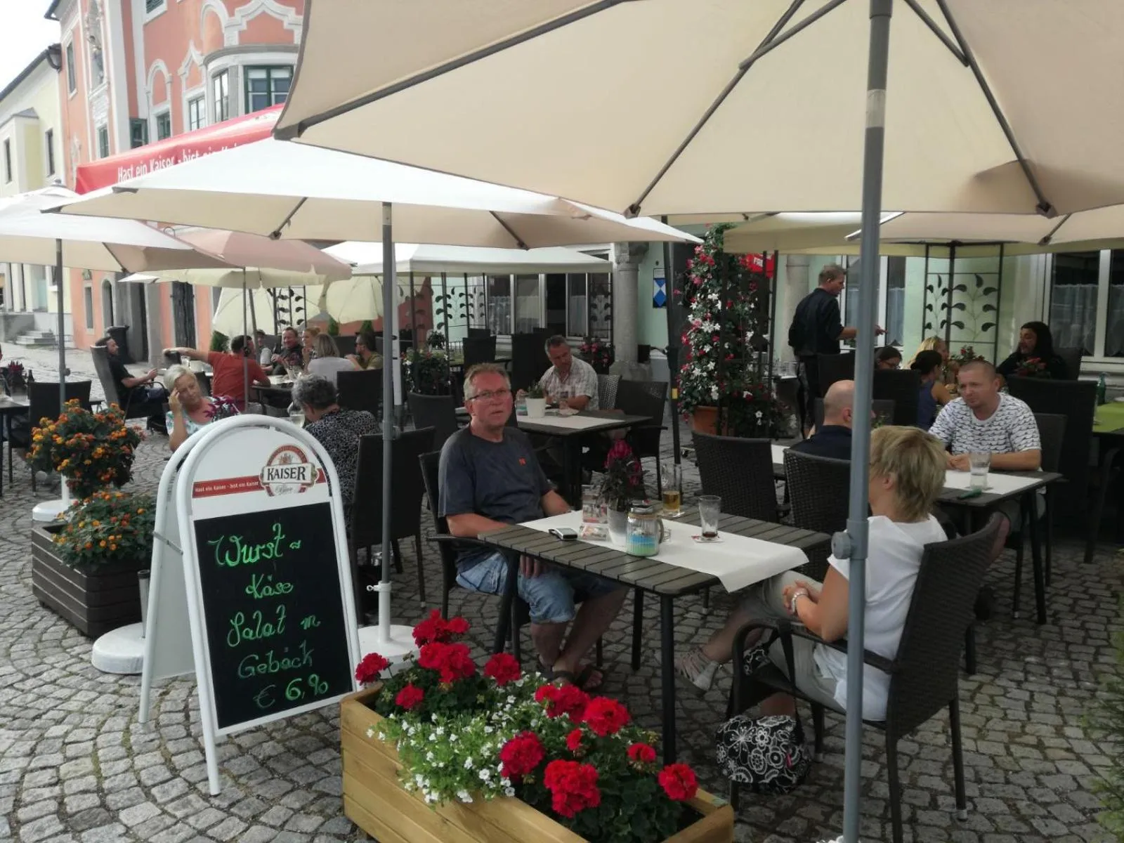 Garden in Hotel-Restaurant zum Donaueck Mauthausen