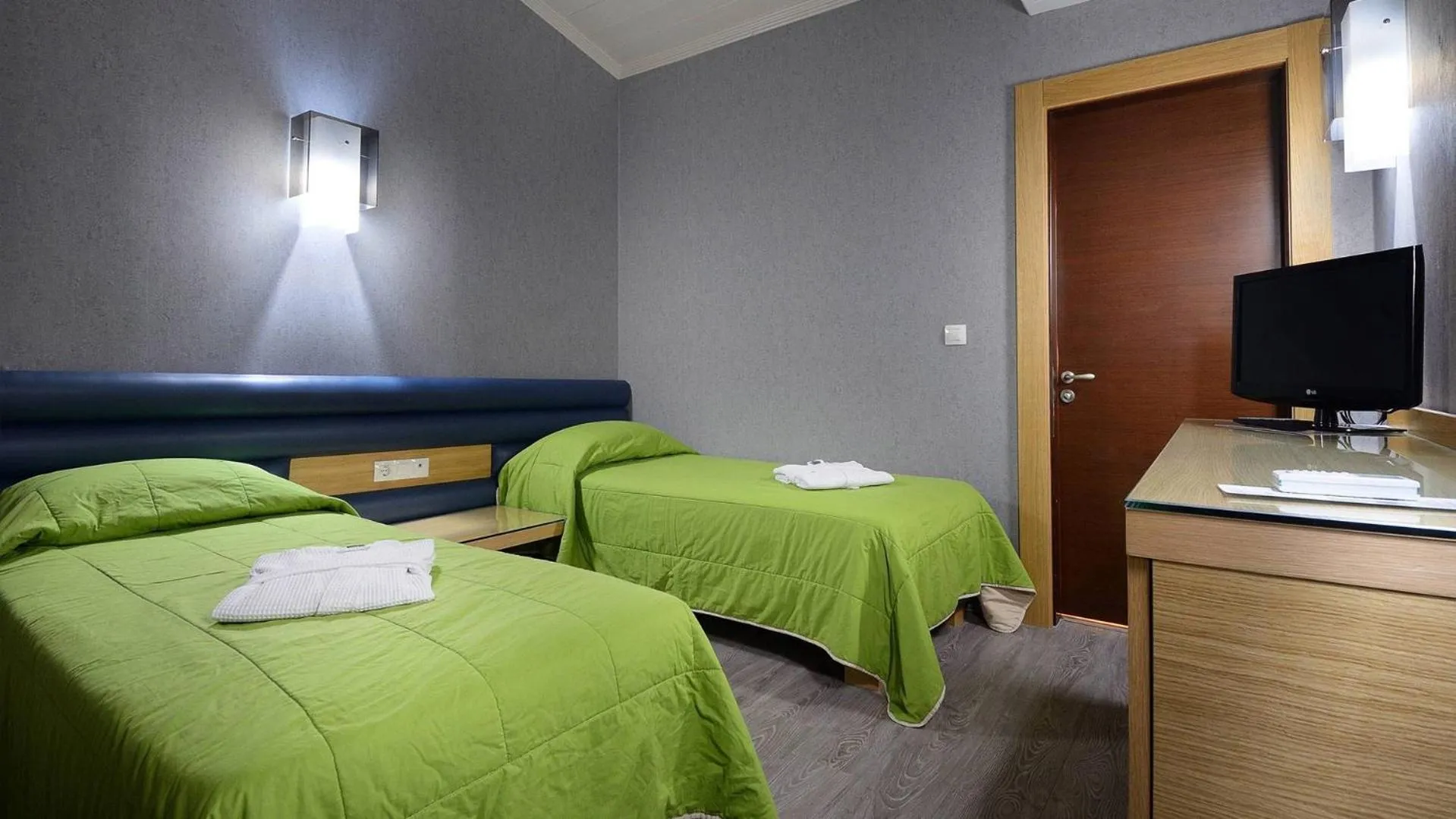 Bedroom, Bed in Atrium Hotel Thassos