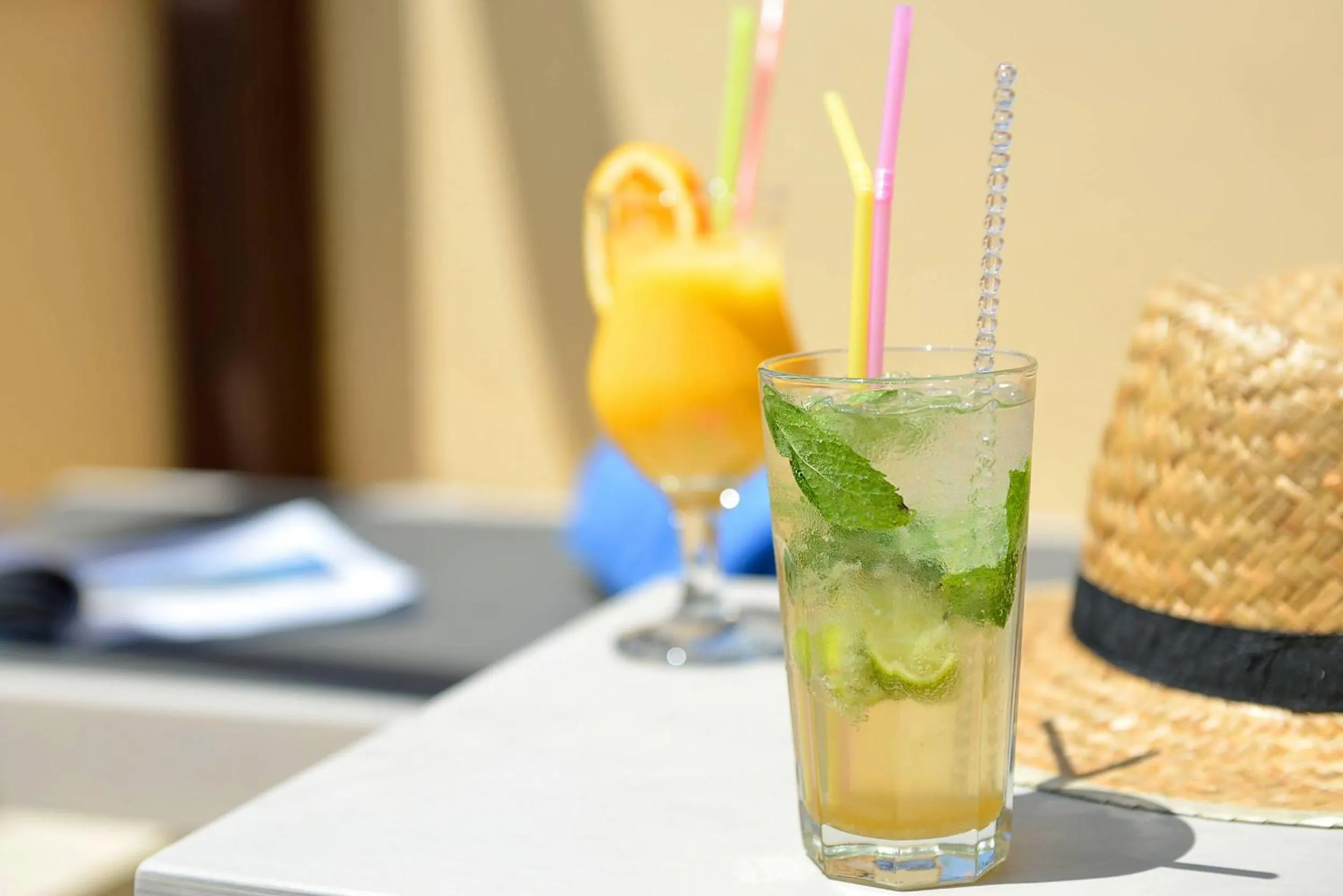 Drinks in Atrium Hotel Thassos