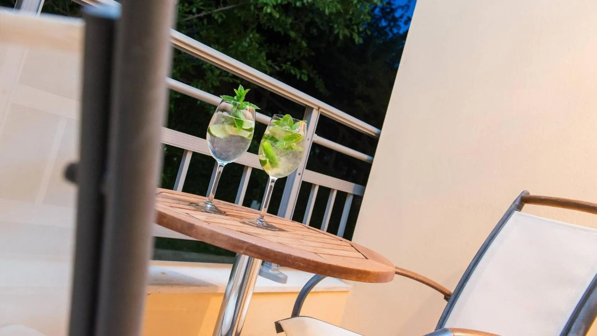 Balcony/Terrace in Atrium Hotel Thassos
