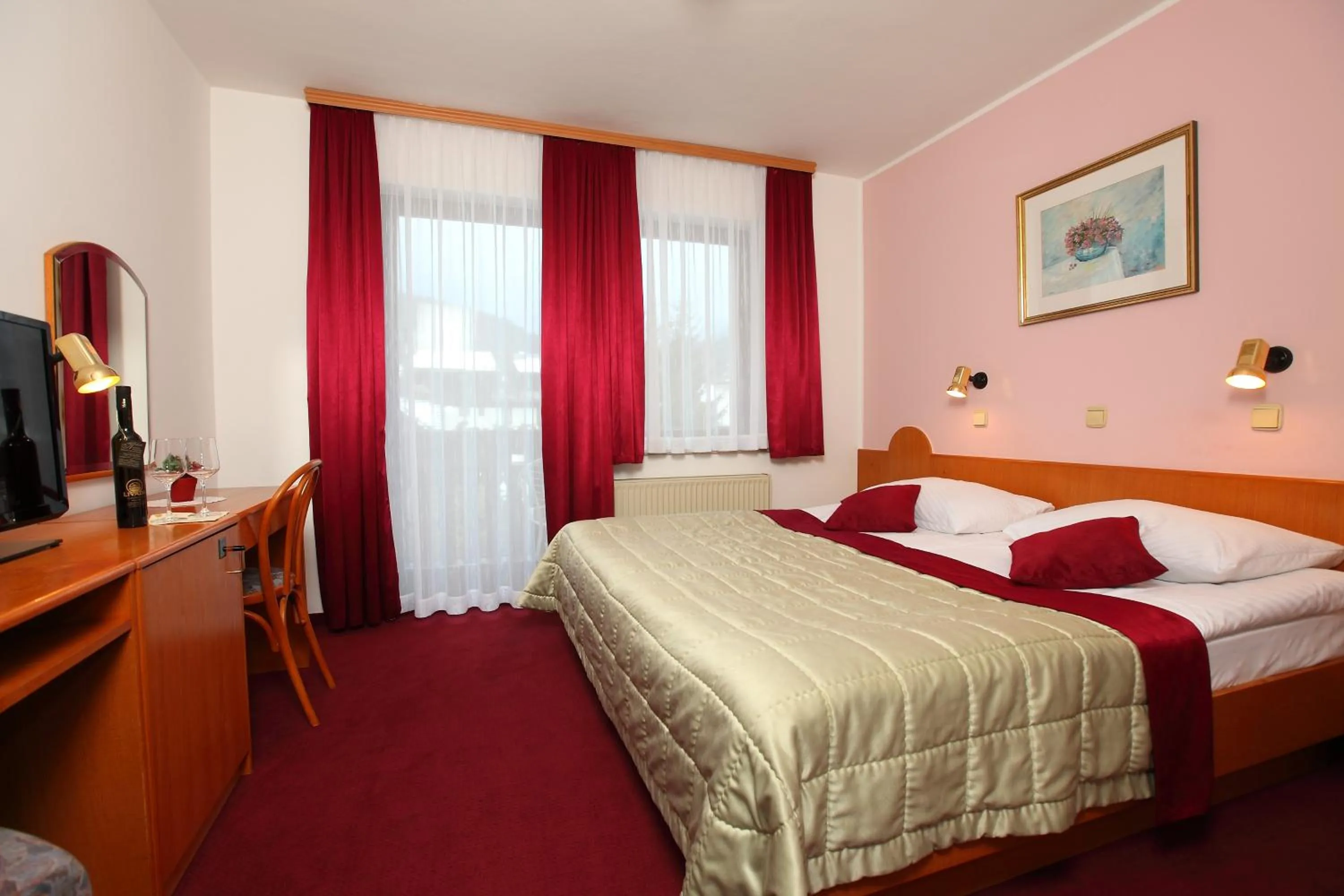 Bed in Penzion Livada