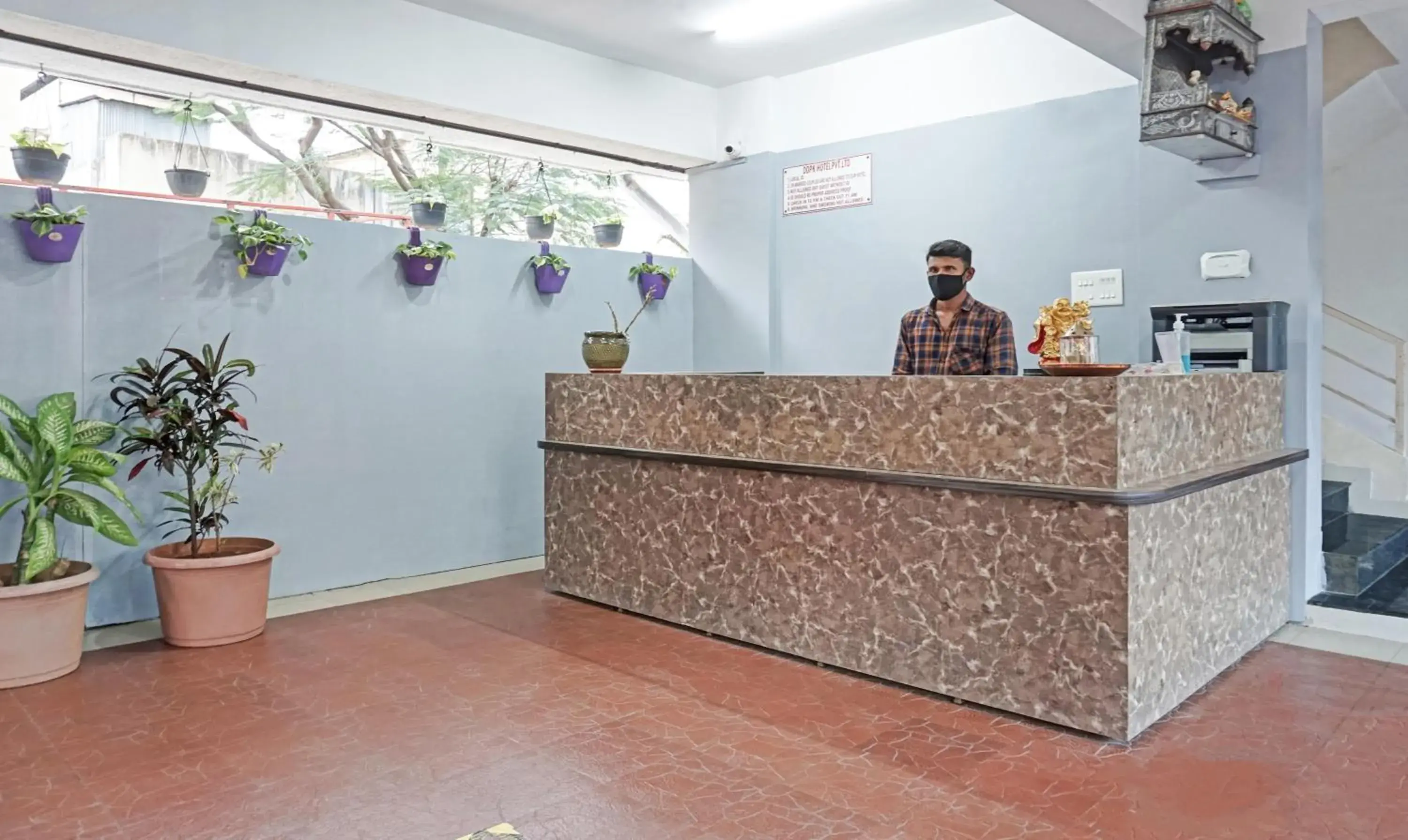 Lobby or reception in Treebo Diamond Residency - DDPK Inn Lobby or reception in Treebo Diamond Residency - DDPK Inn