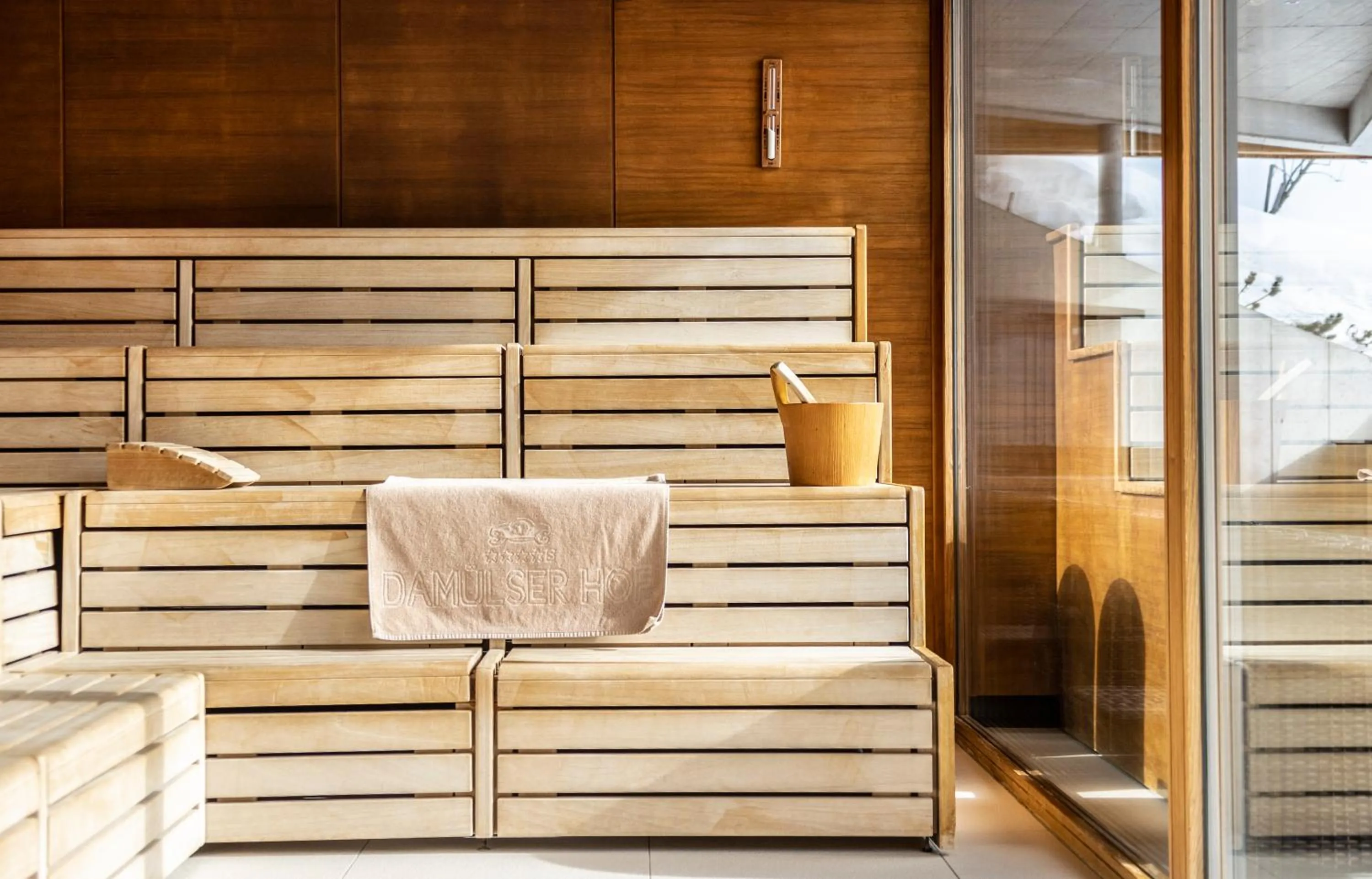 Sauna in Damülser Hof - Wellness & Spa Superior