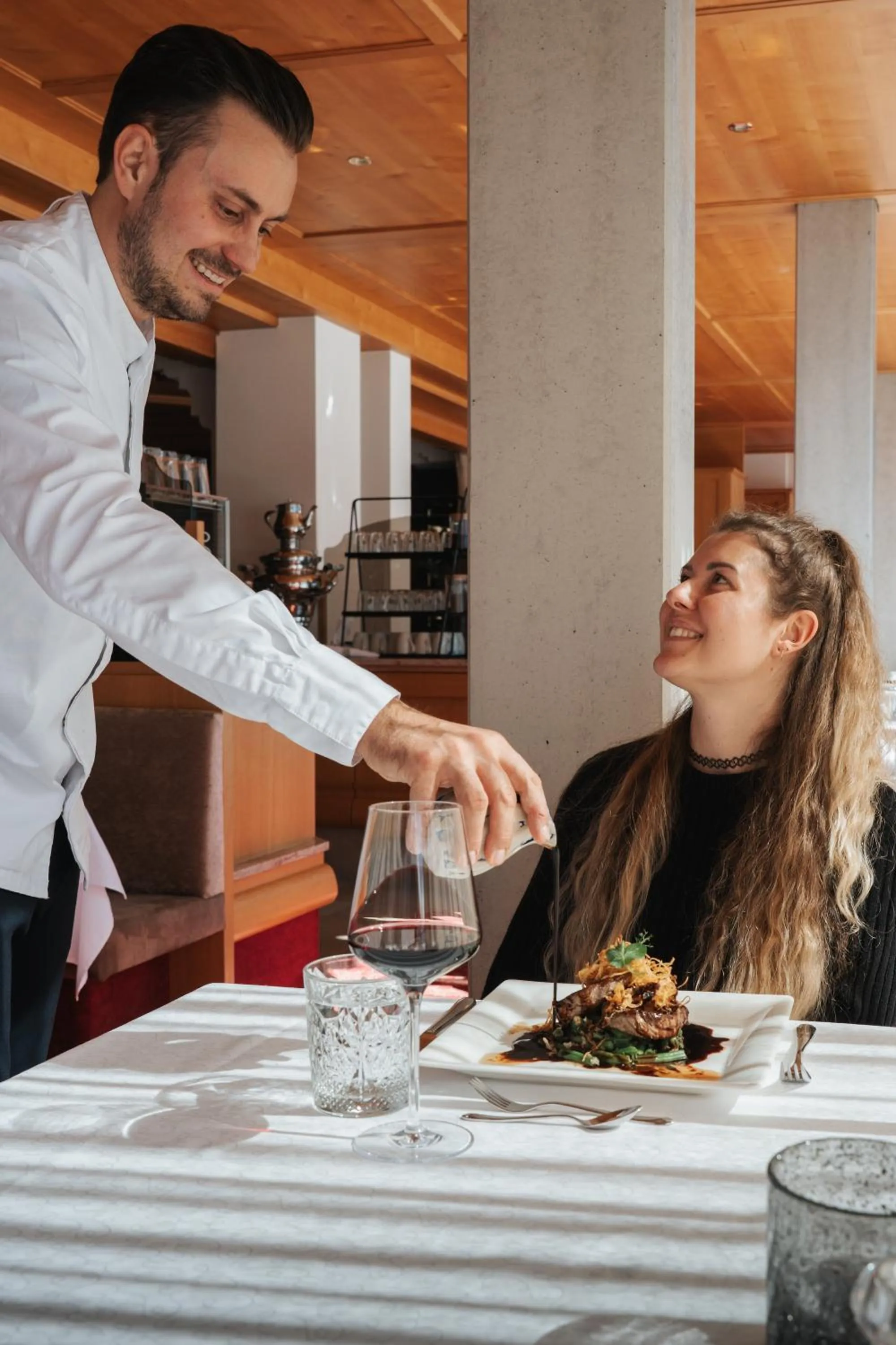 Restaurant/places to eat in Damülser Hof - Wellness & Spa Superior