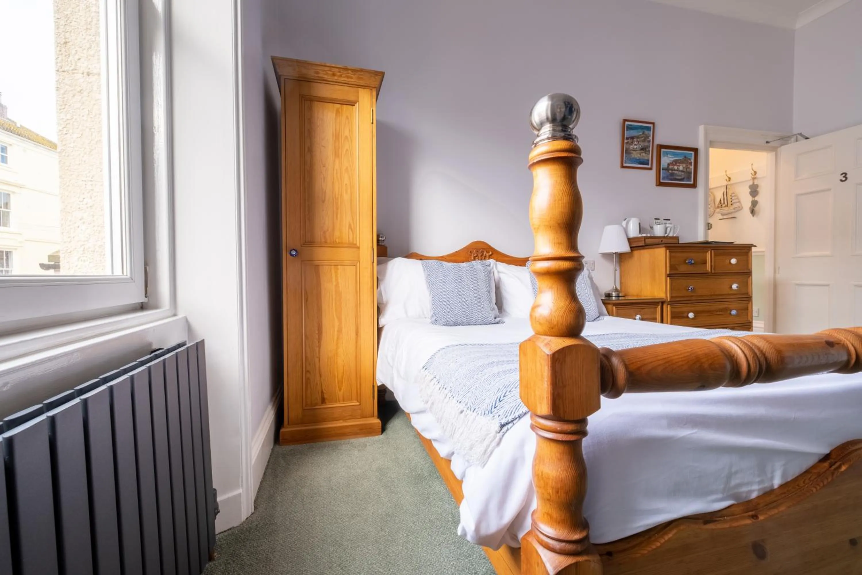 Photo of the whole room, Bed in Number 7 Guest House