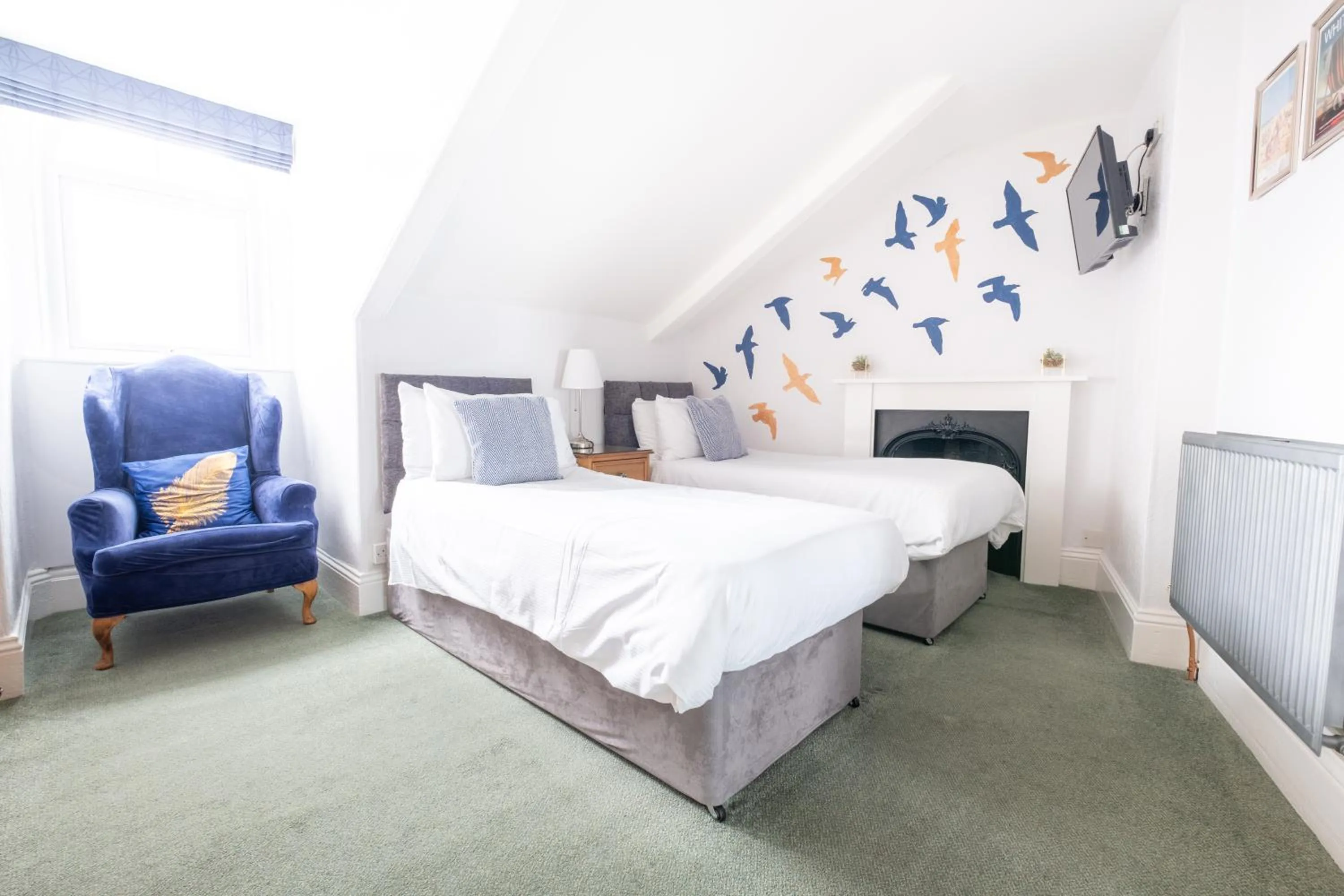 Bed in Number 7 Guest House