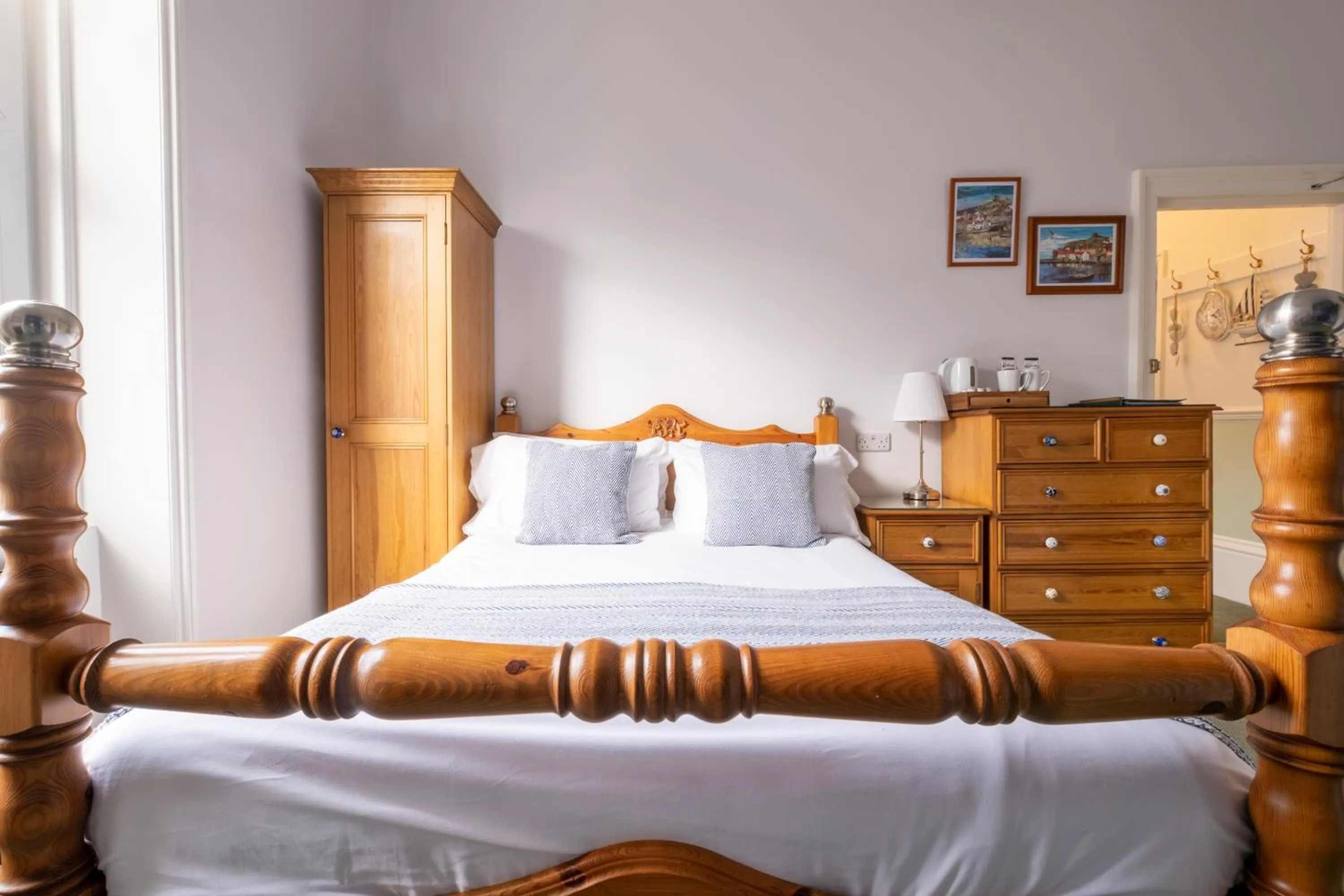 Bed in Number 7 Guest House