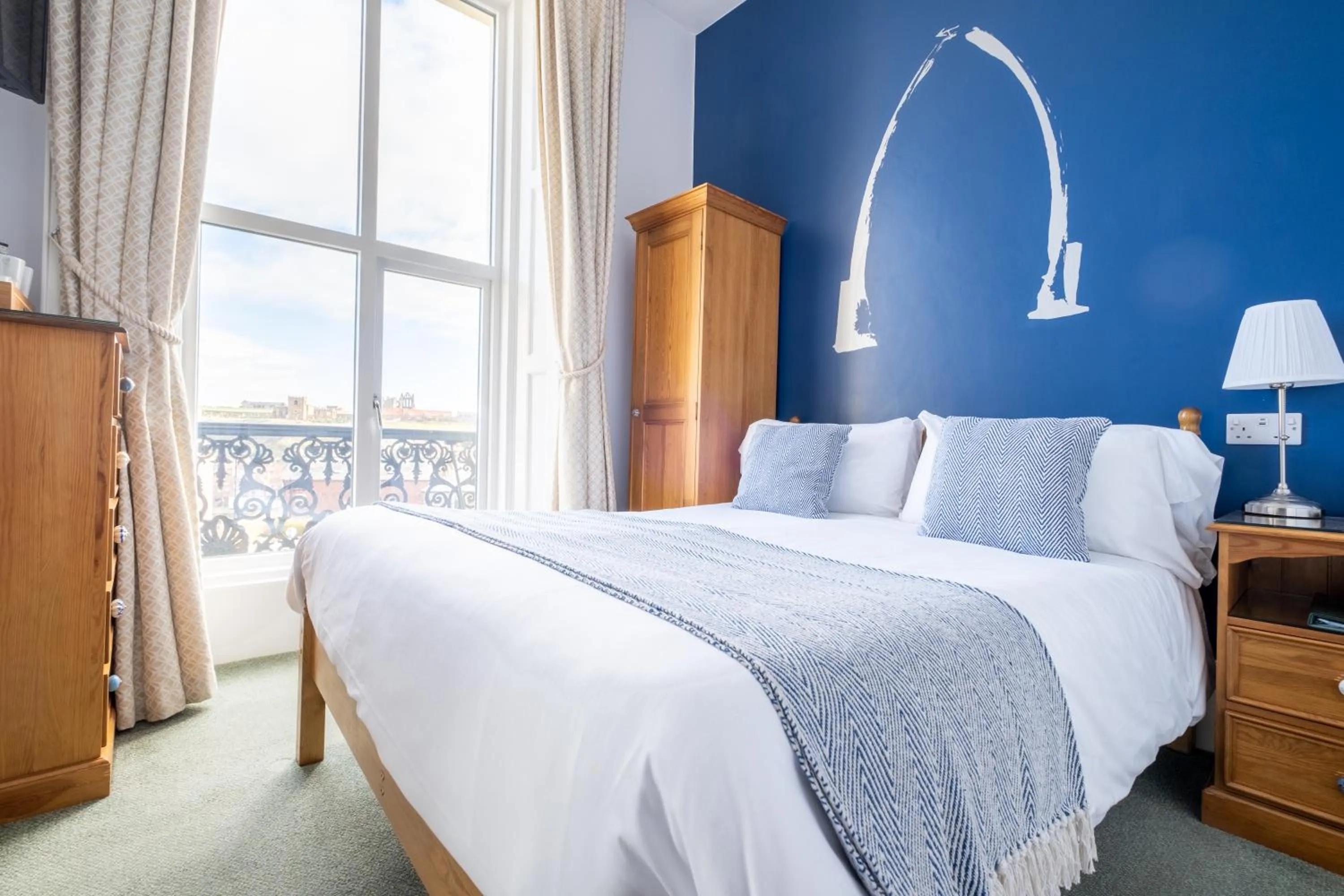 Bed in Number 7 Guest House