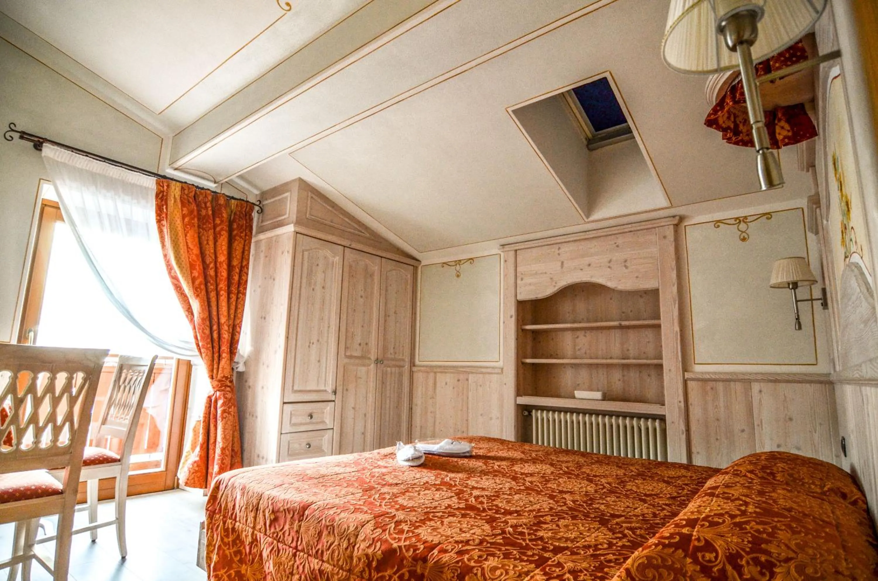 Bed in Hotel Cristallo