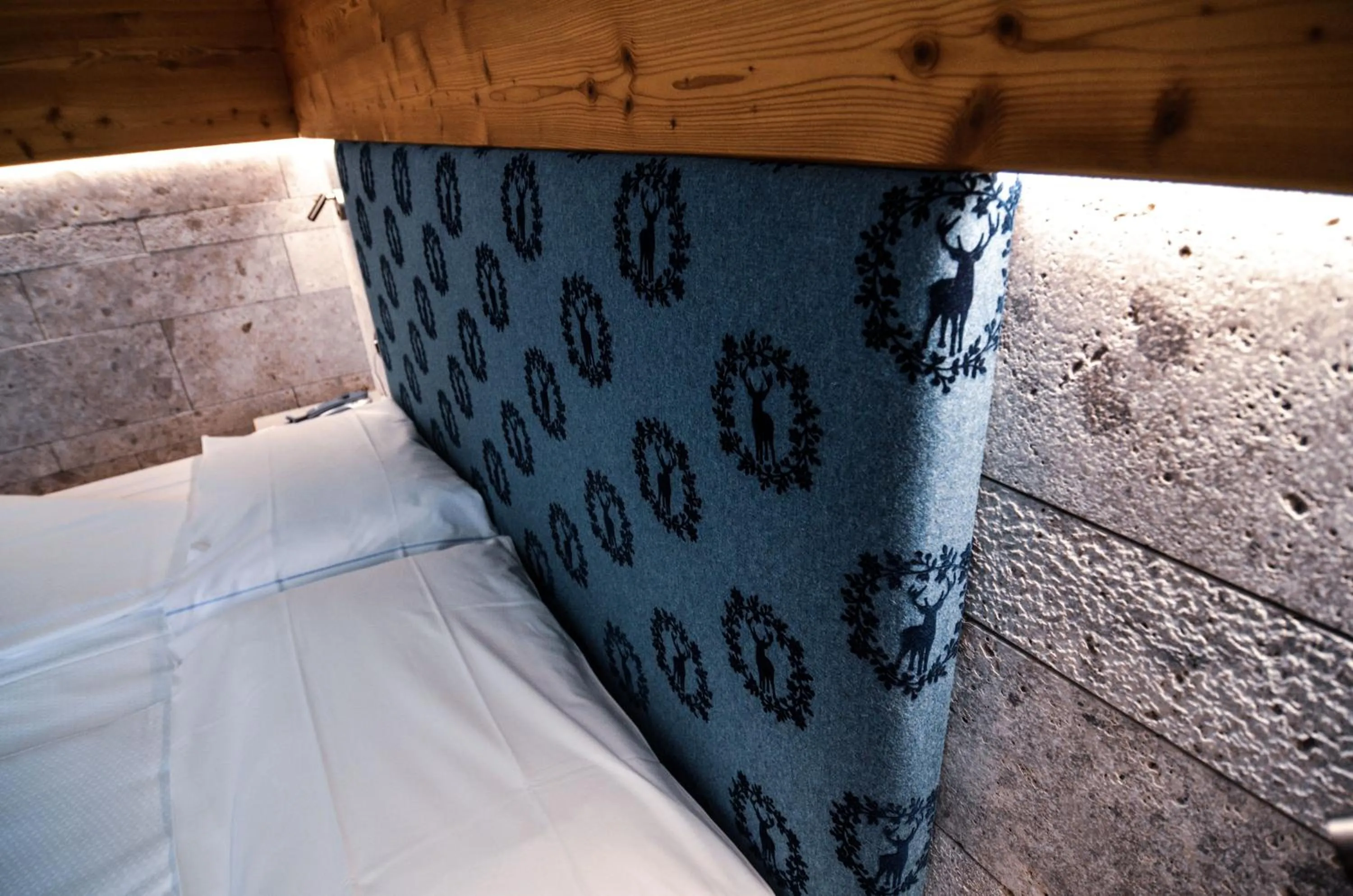 Bed in Hotel Cristallo