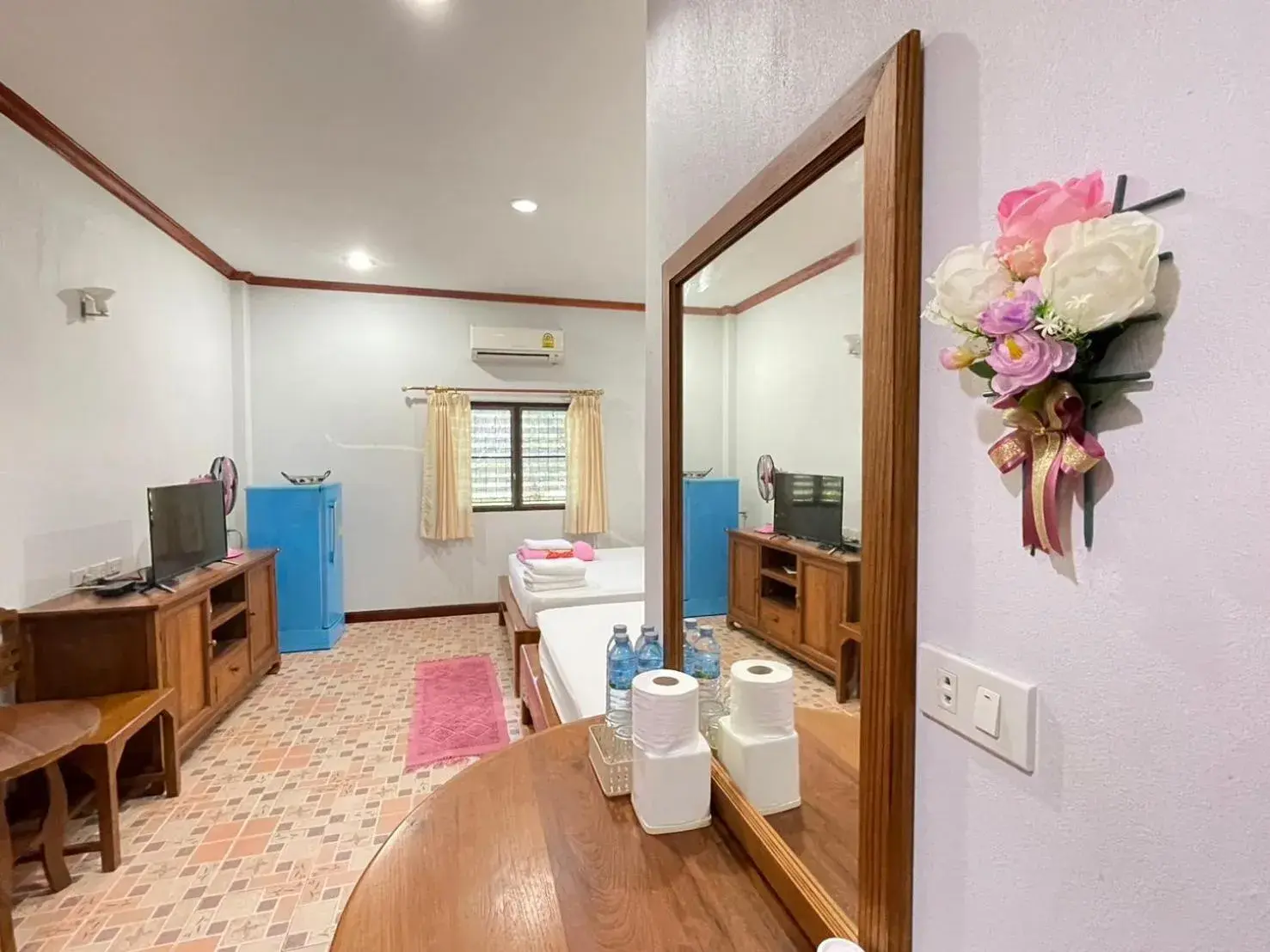 Quadruple Room with Garden View in นาหินลาดรีสอร์ท Nahinlad Resort Quadruple Room with Garden View in นาหินลาดรีสอร์ท Nahinlad Resort