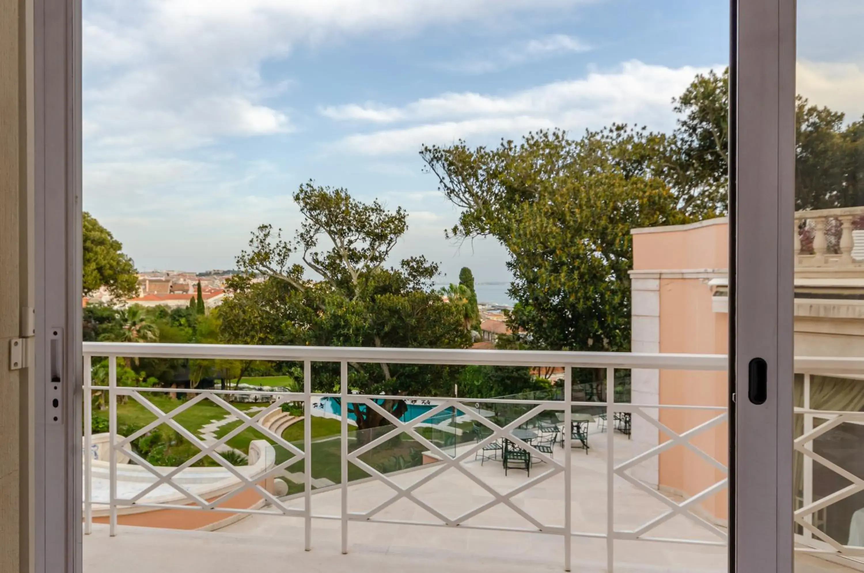 View (from property/room) in Olissippo Lapa Palace – The Leading Hotels of the World View (from property/room) in Olissippo Lapa Palace – The Leading Hotels of the World