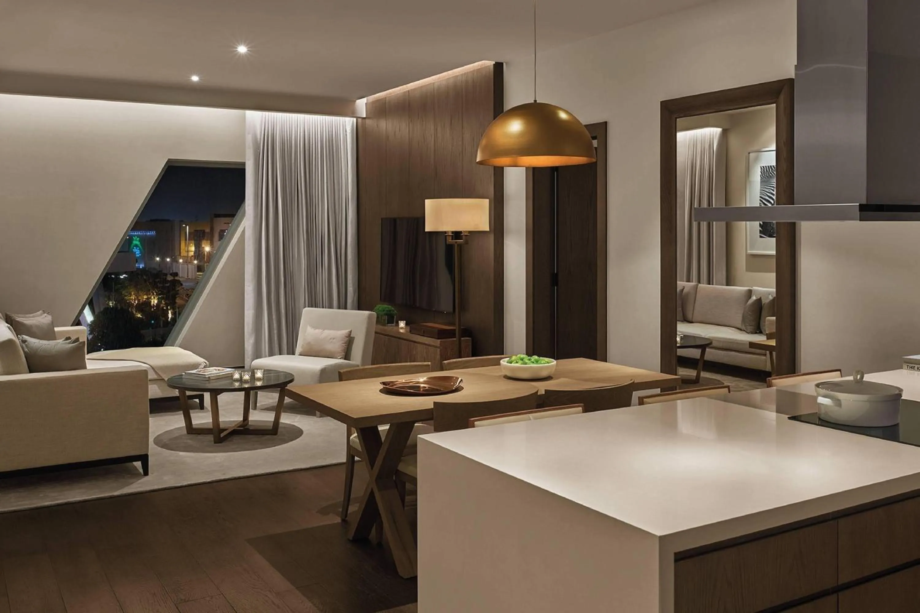 Living room in The Abu Dhabi EDITION