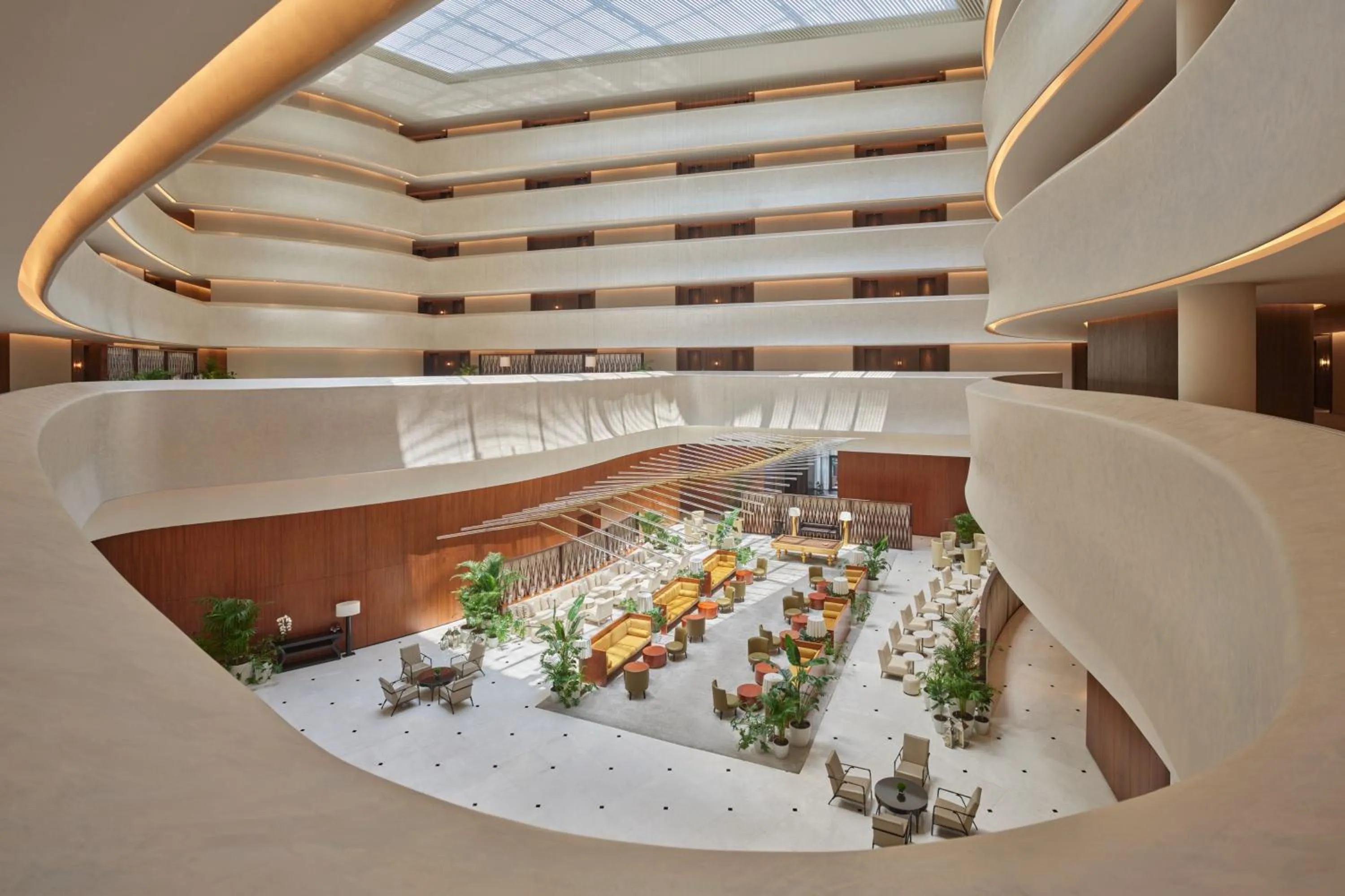Lobby or reception in The Abu Dhabi EDITION