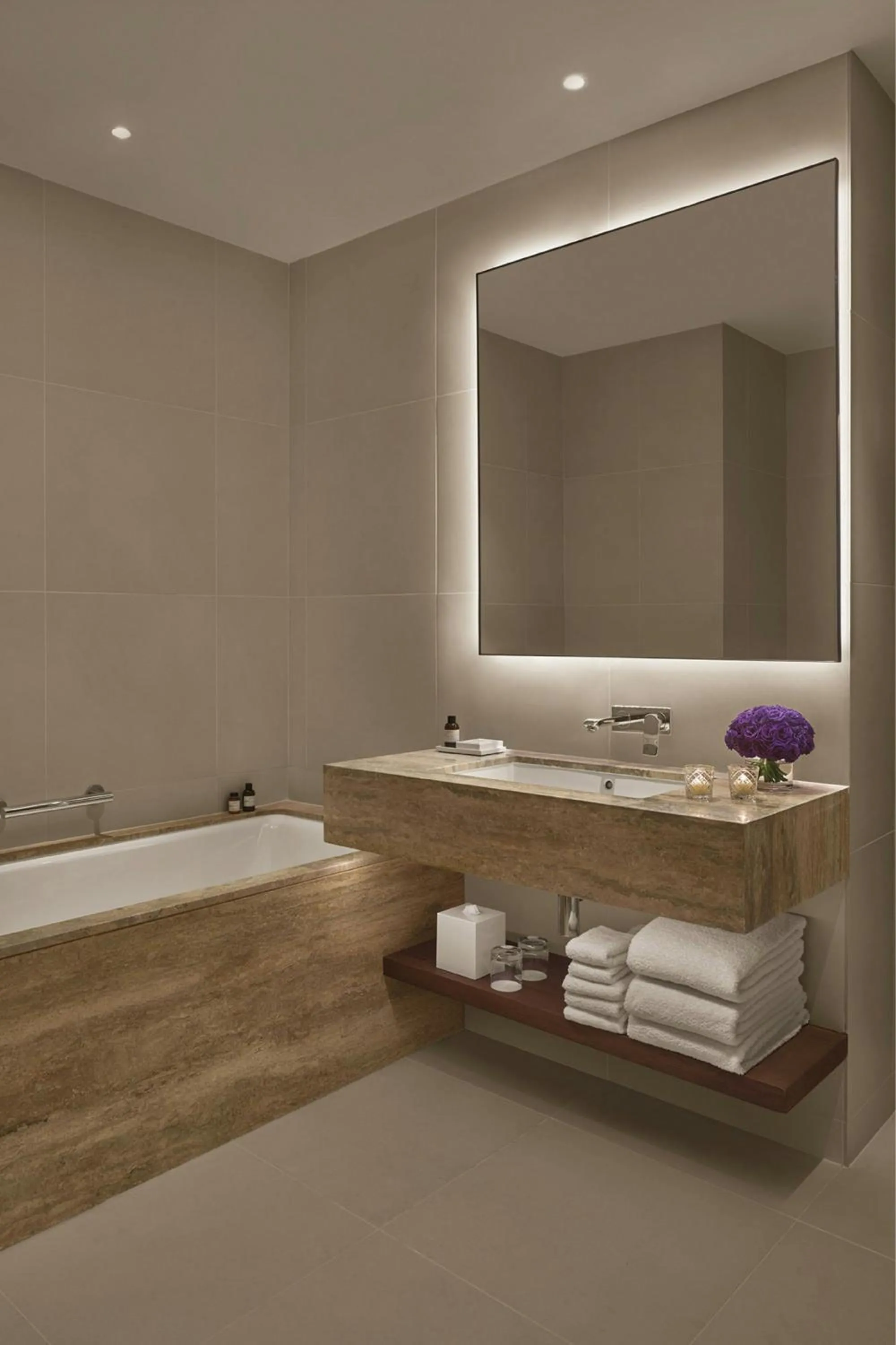 Bathroom in The Abu Dhabi EDITION