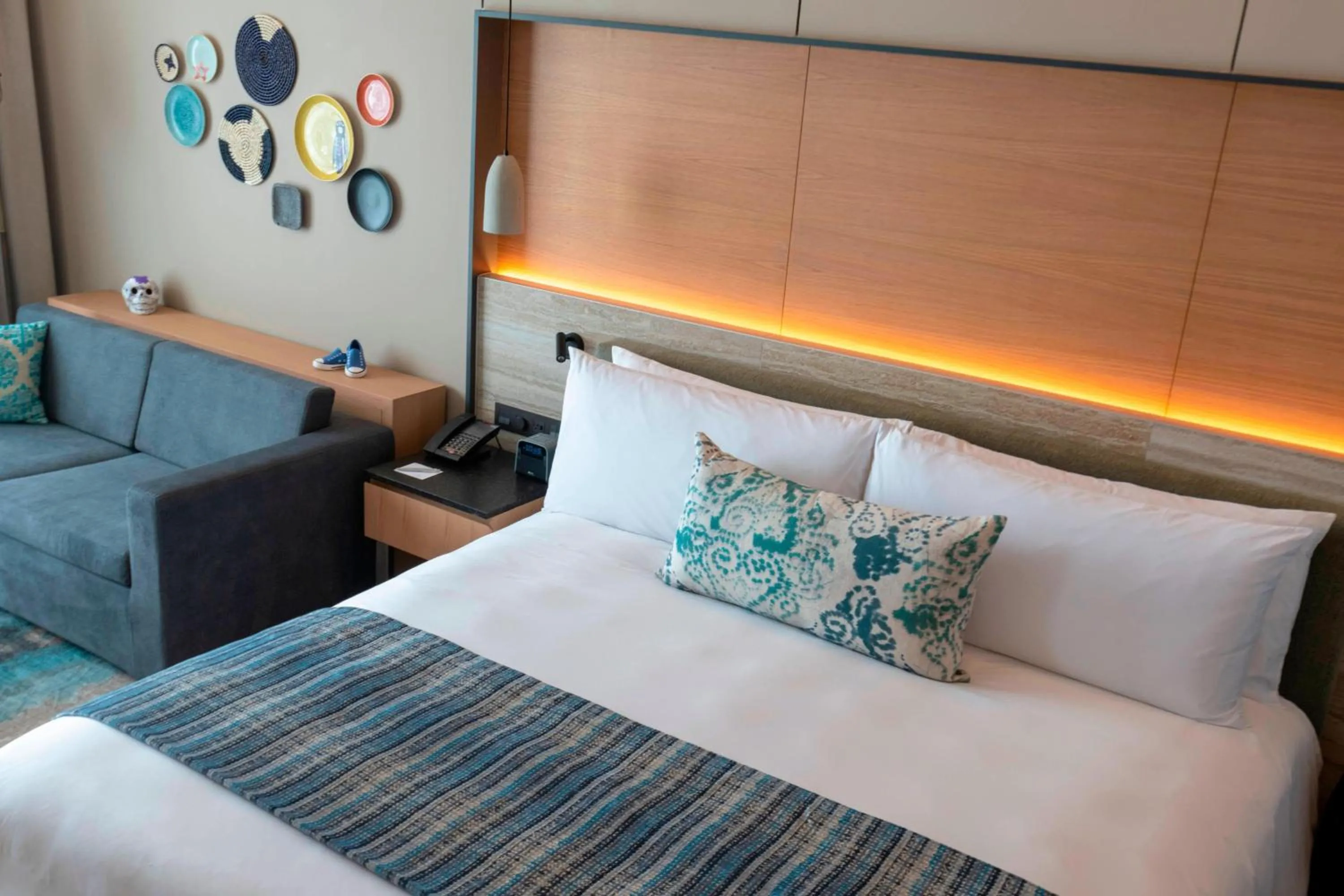 Photo of the whole room, Bed in Renaissance Cancun Resort & Marina