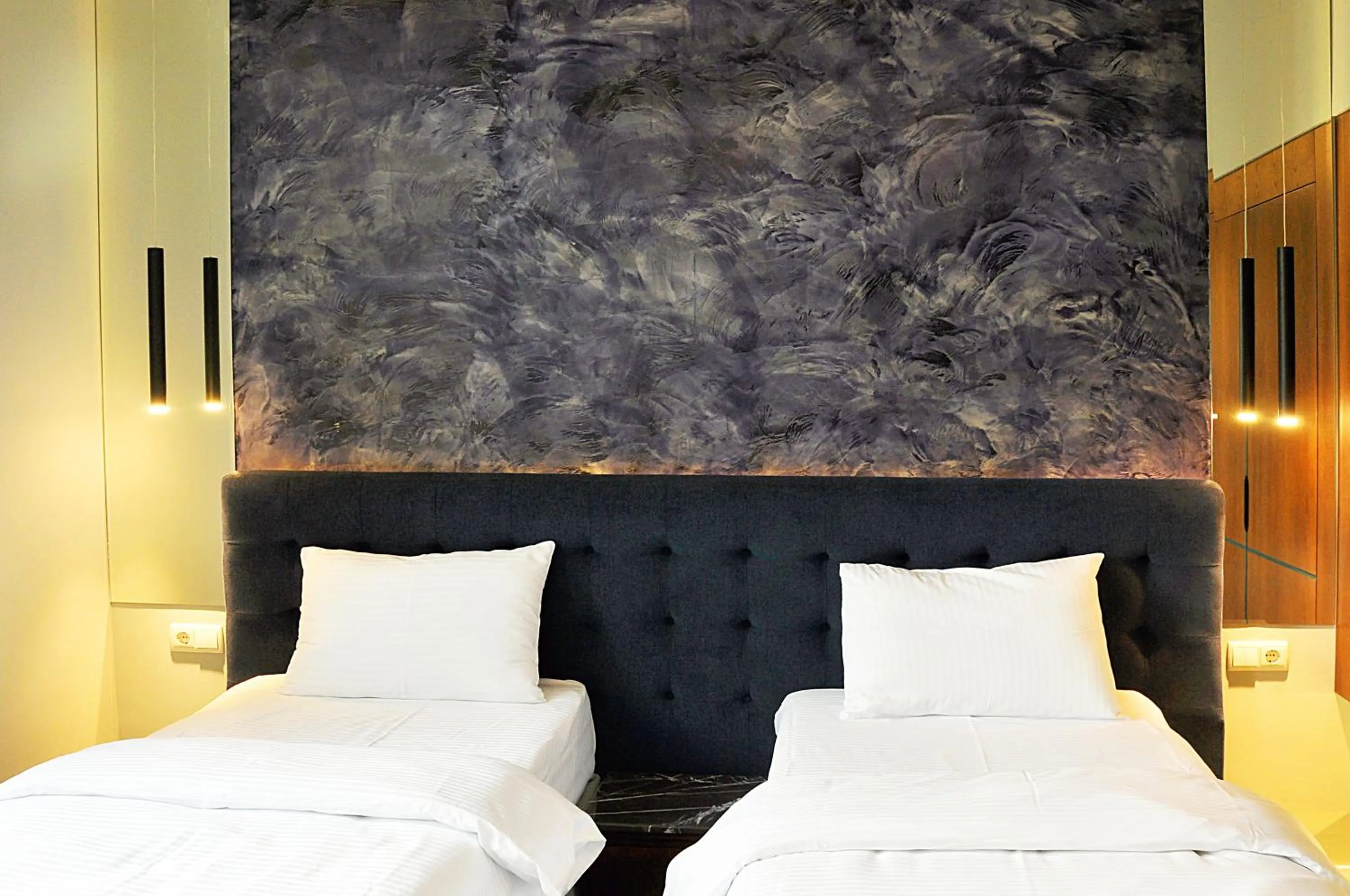 Bedroom, Bed in River View Hotel Tbilisi