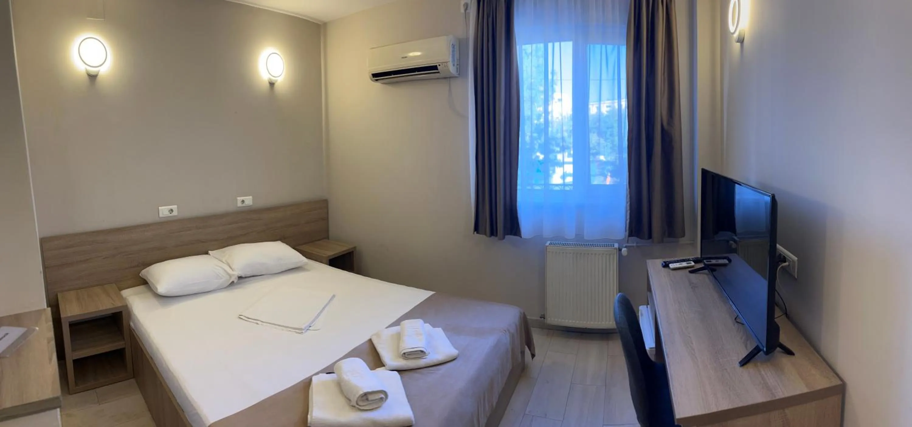 Bed in City Hotel Bucharest