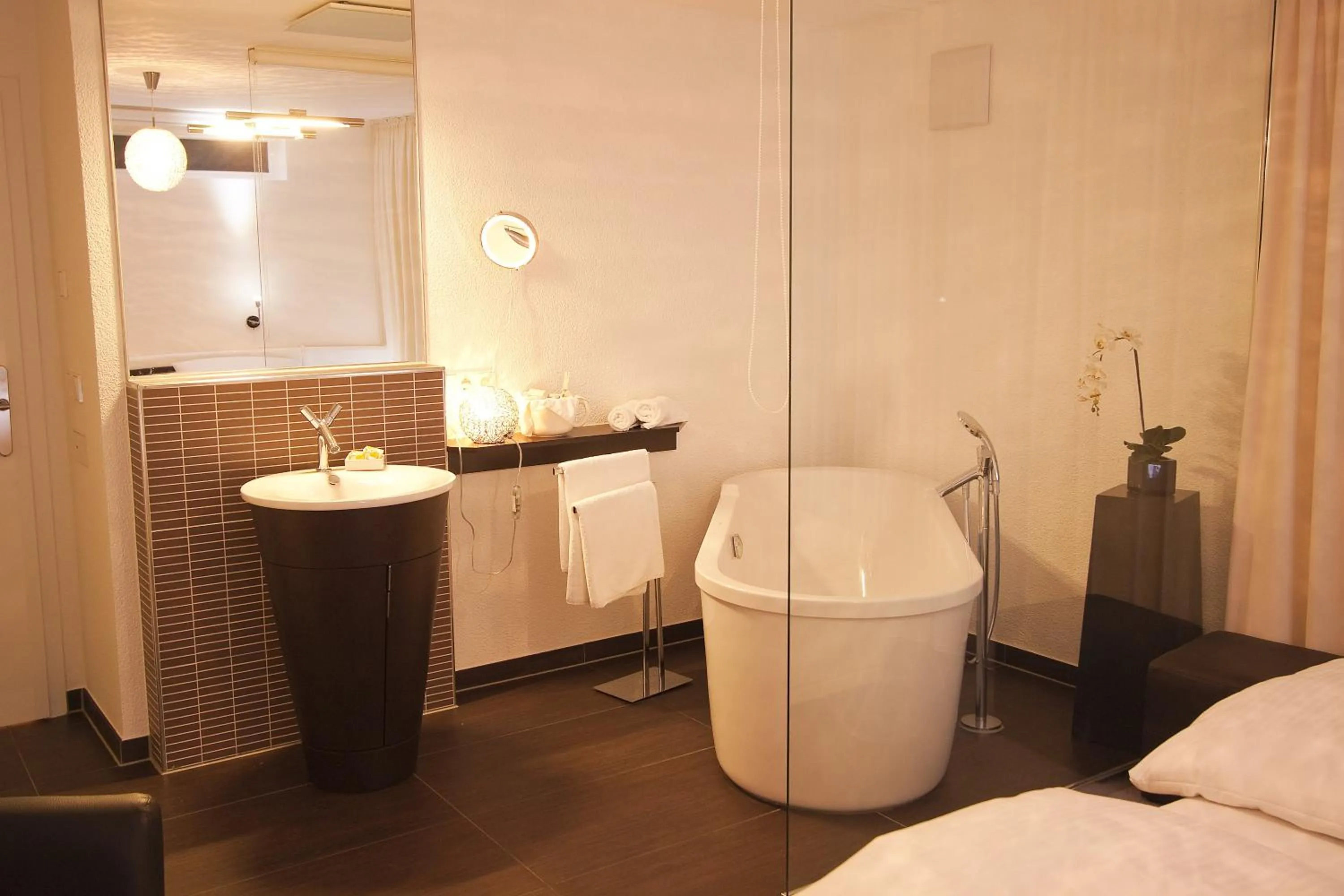 Bathroom in Lupinenhotel Bodensee