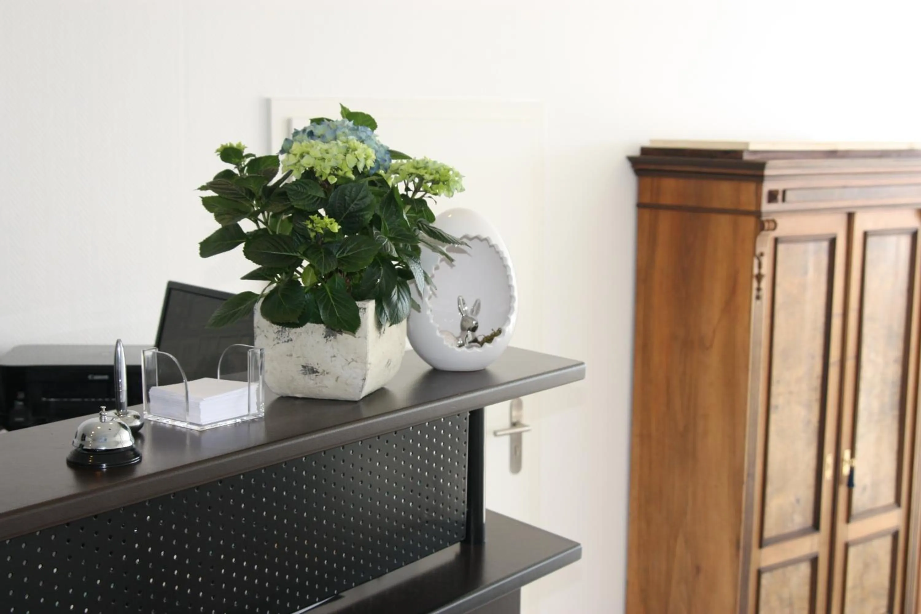 Lobby or reception in Lupinenhotel Bodensee