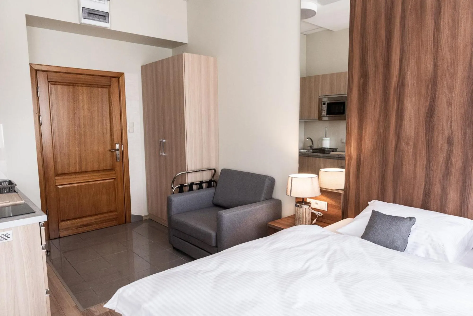 Photo of the whole room, Bed in Metropolis Apartamenty Centrum