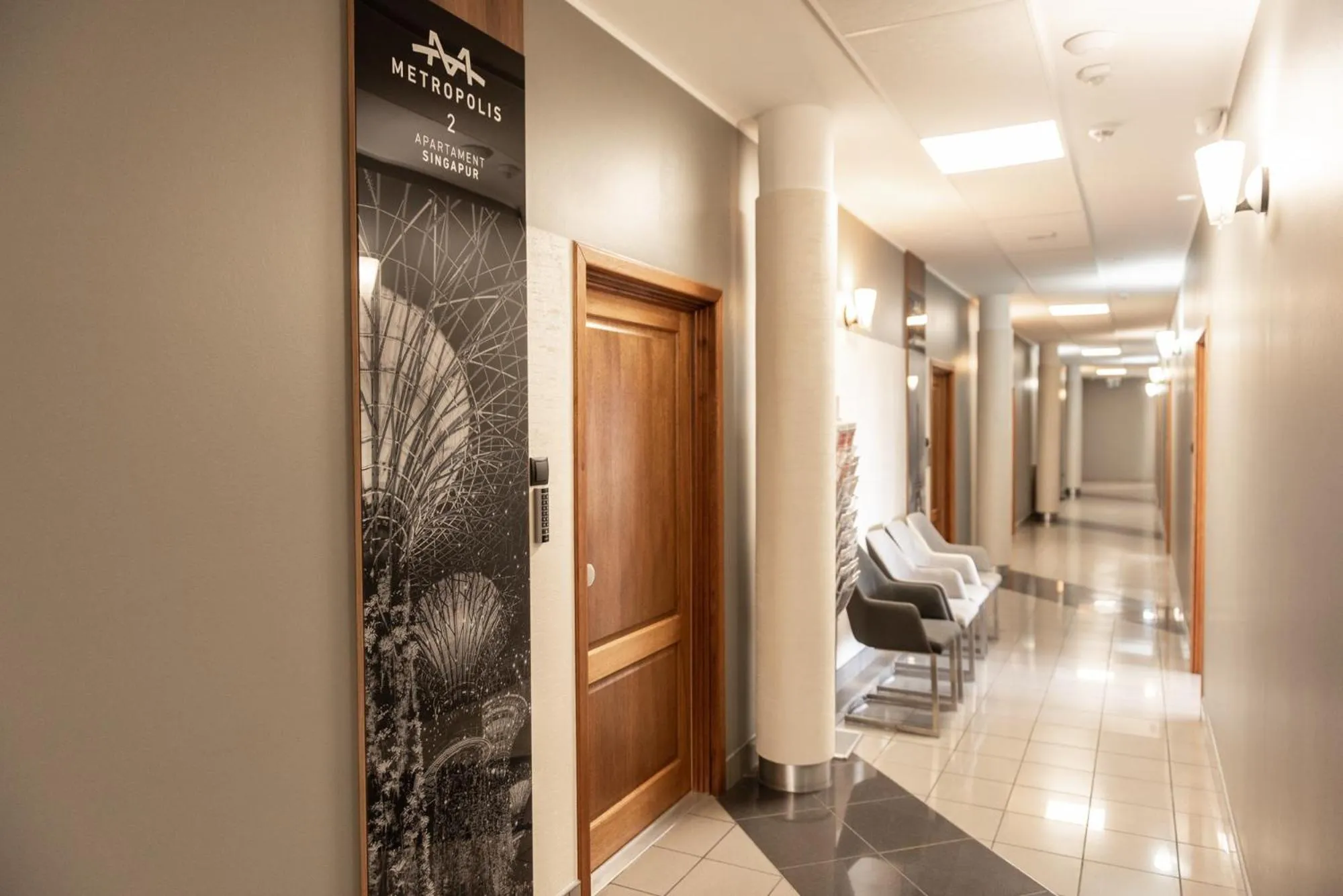 Lobby or reception in Metropolis Apartamenty Centrum