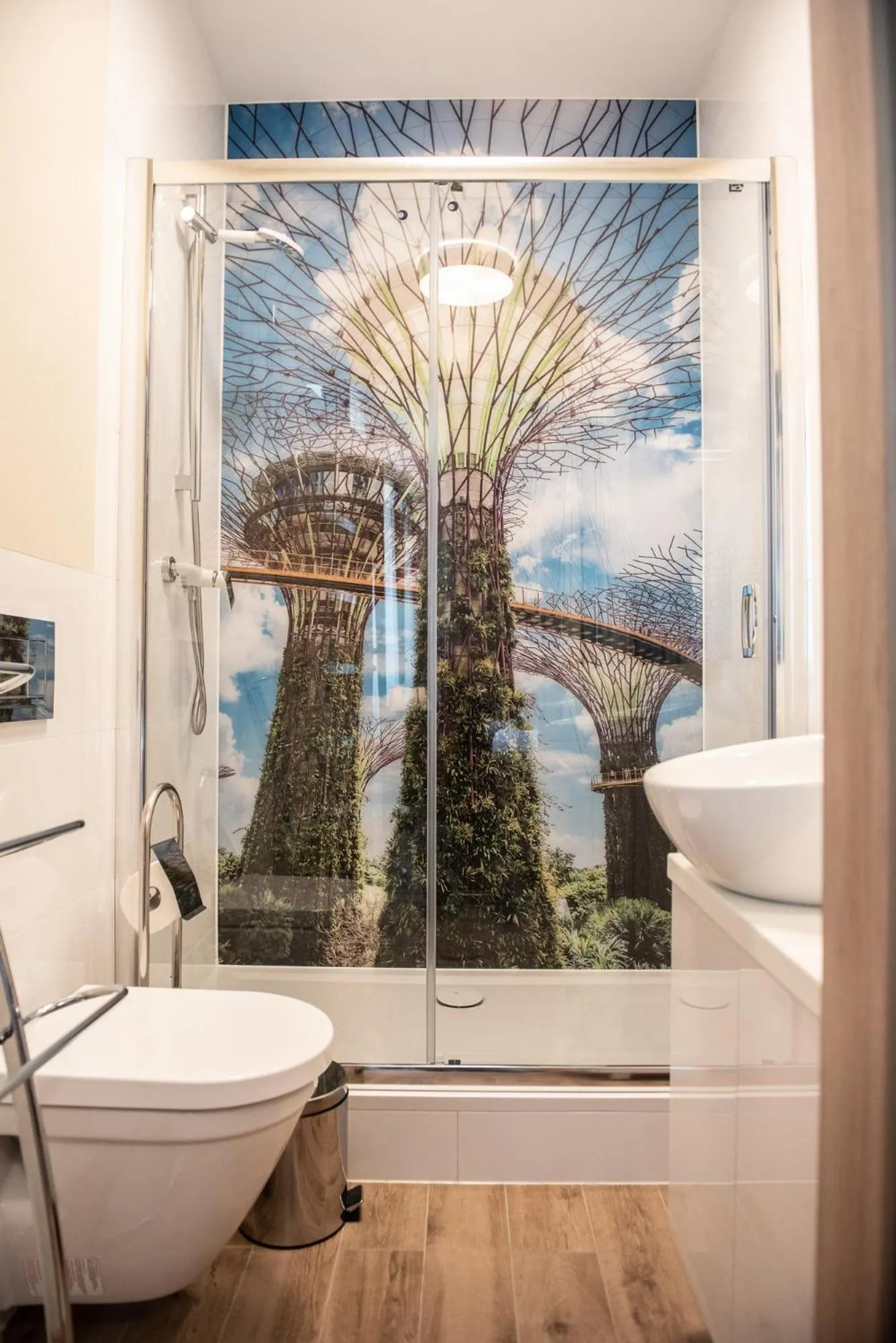 Bathroom in Metropolis Apartamenty Centrum