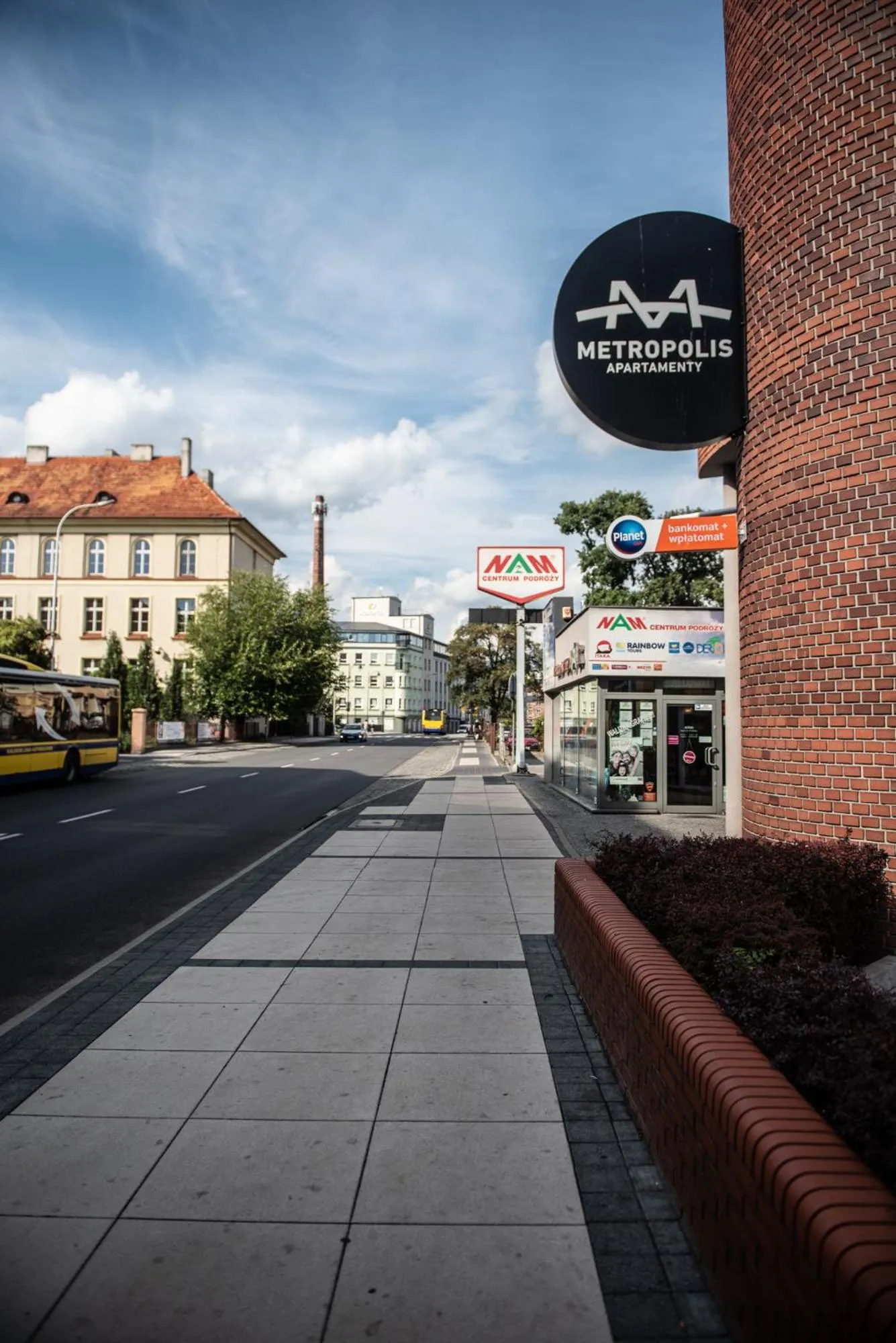 City view in Metropolis Apartamenty Centrum