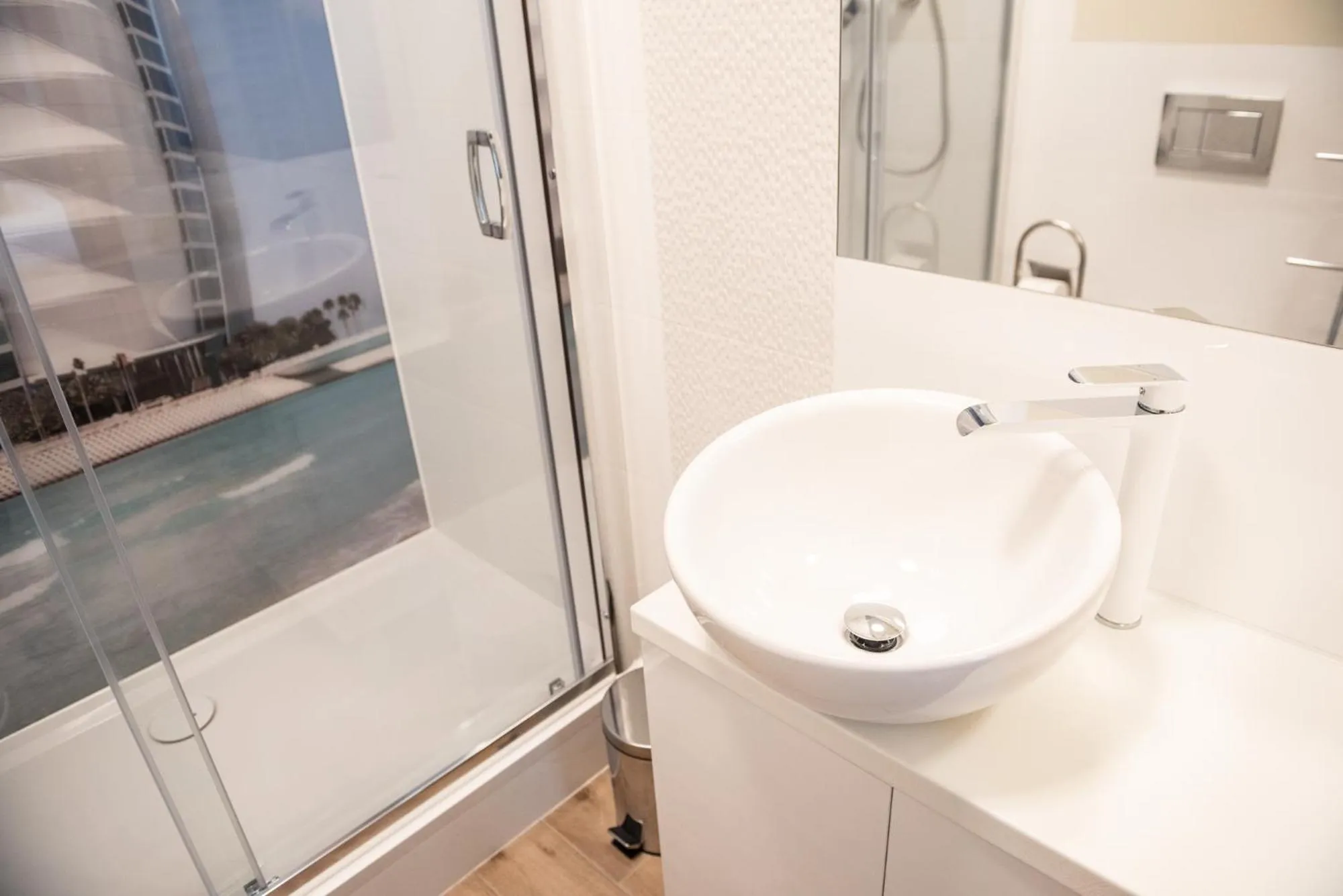 Bathroom in Metropolis Apartamenty Centrum