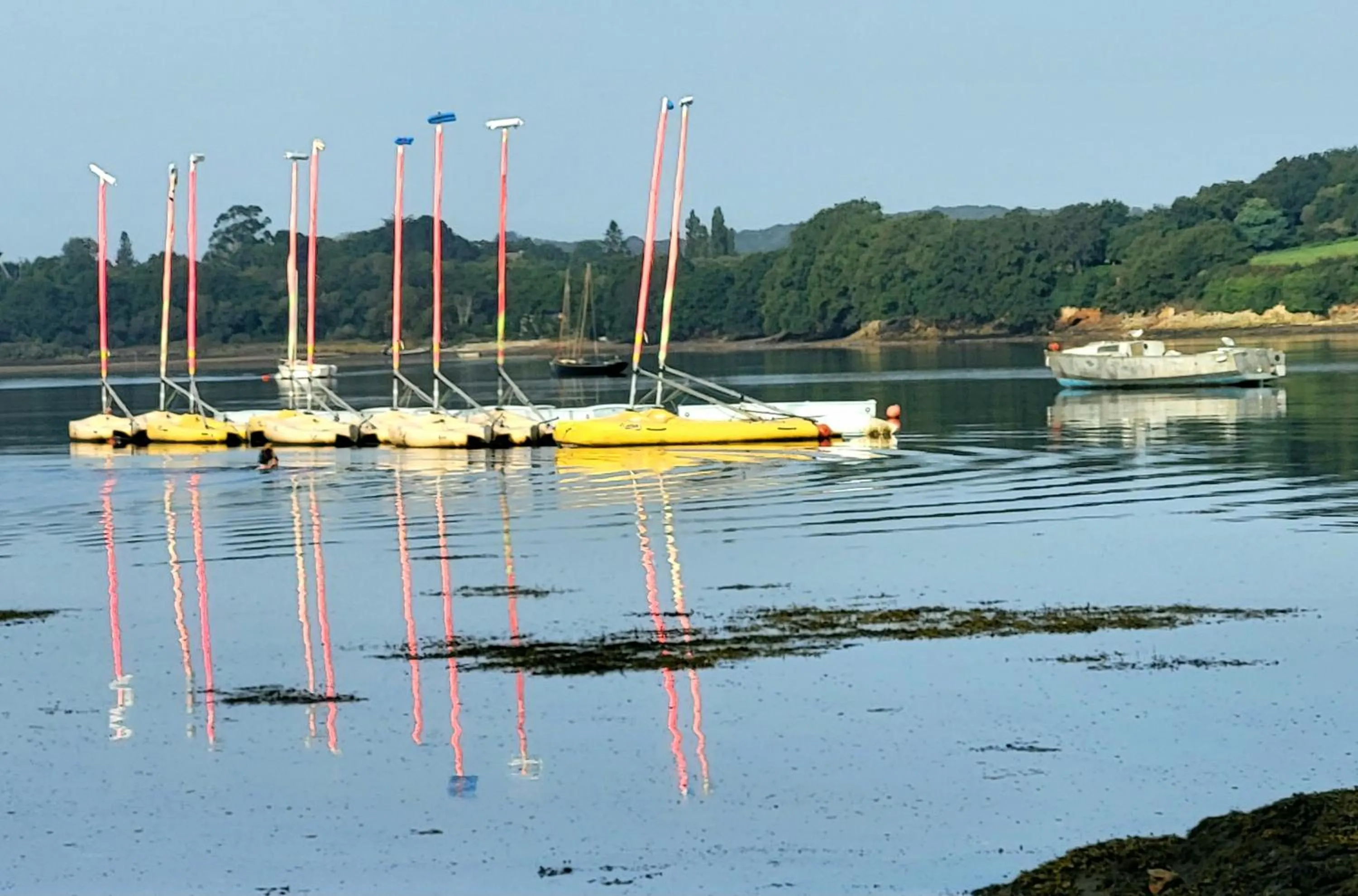 Sea view in CHAMBRES D'HÔTES LOPERHET