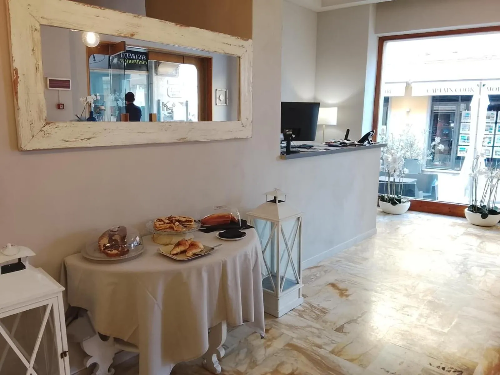 Lobby or reception in Hotel Sole