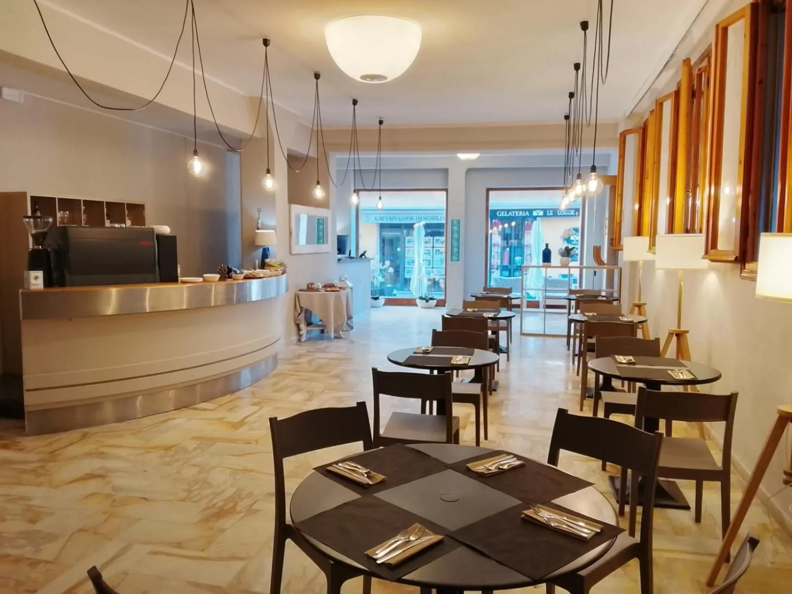 Seating area in Hotel Sole