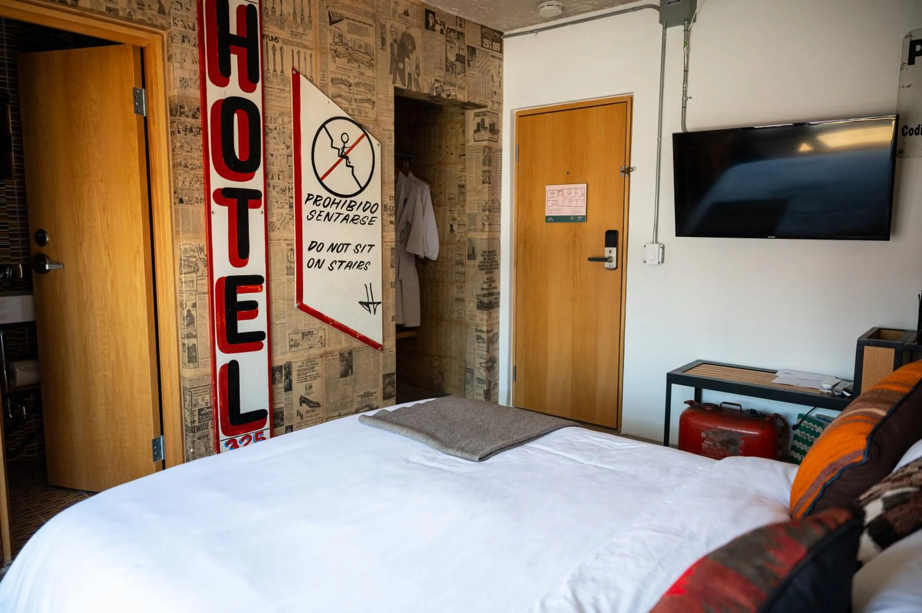 Bed in Hotel Boutique Lafayette Tijuana