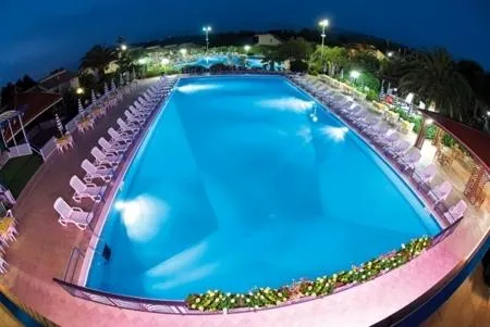 Pool view in Villaggio Hotel Club La Pace
