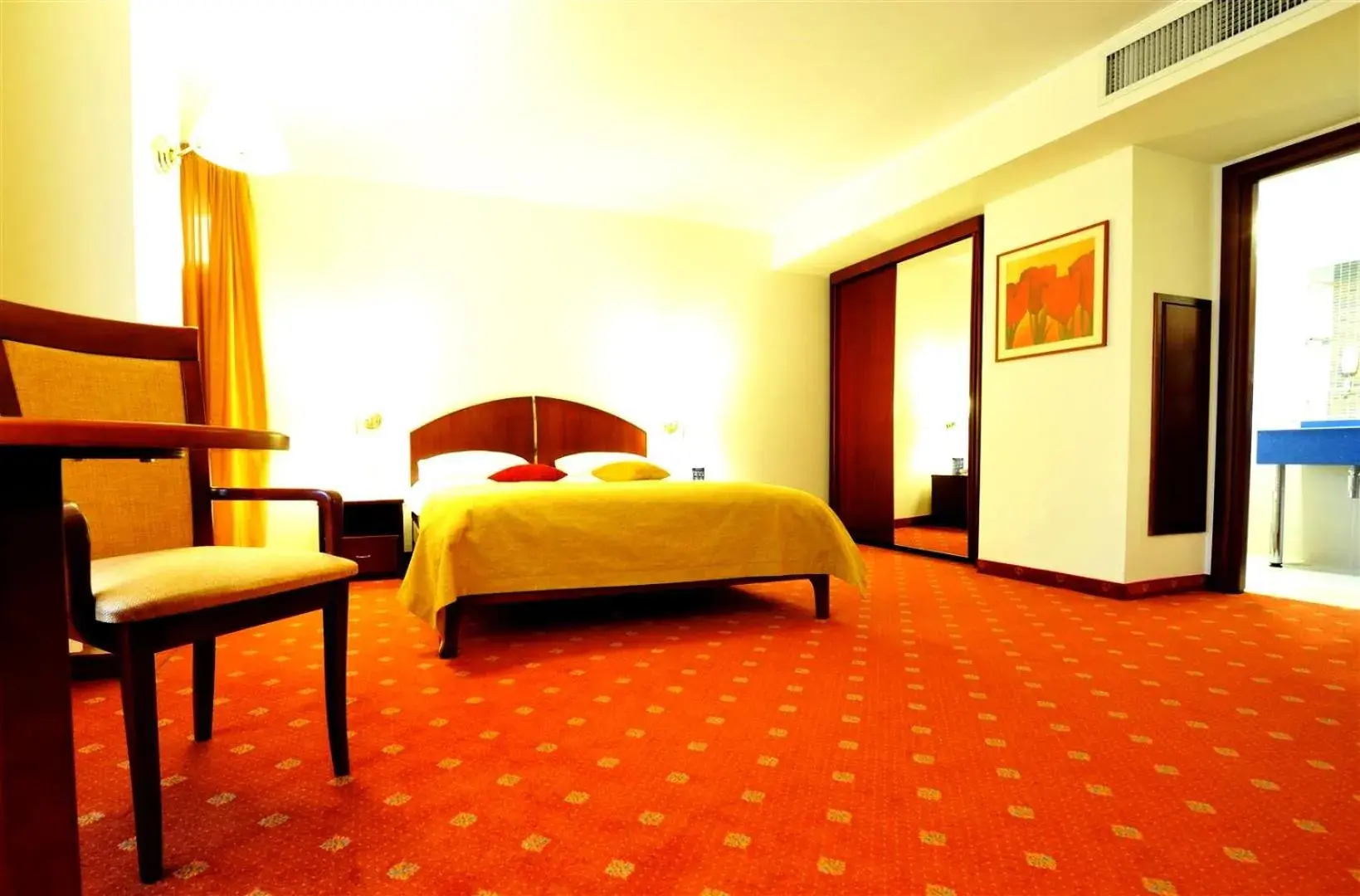 Bed in Hotel Minerva Bed in Hotel Minerva