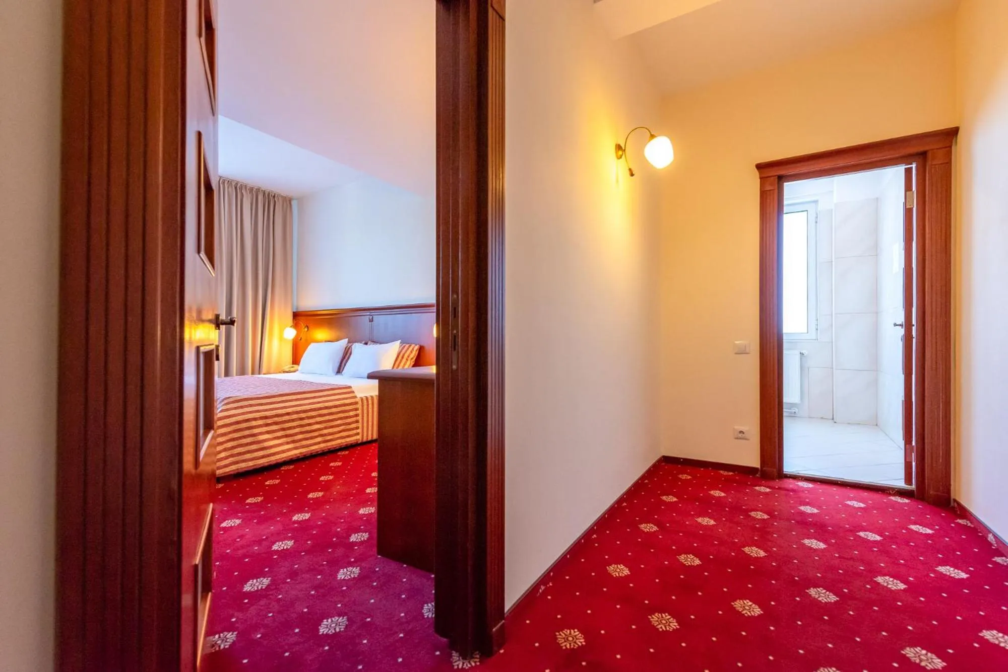 Bed in Hotel Minerva