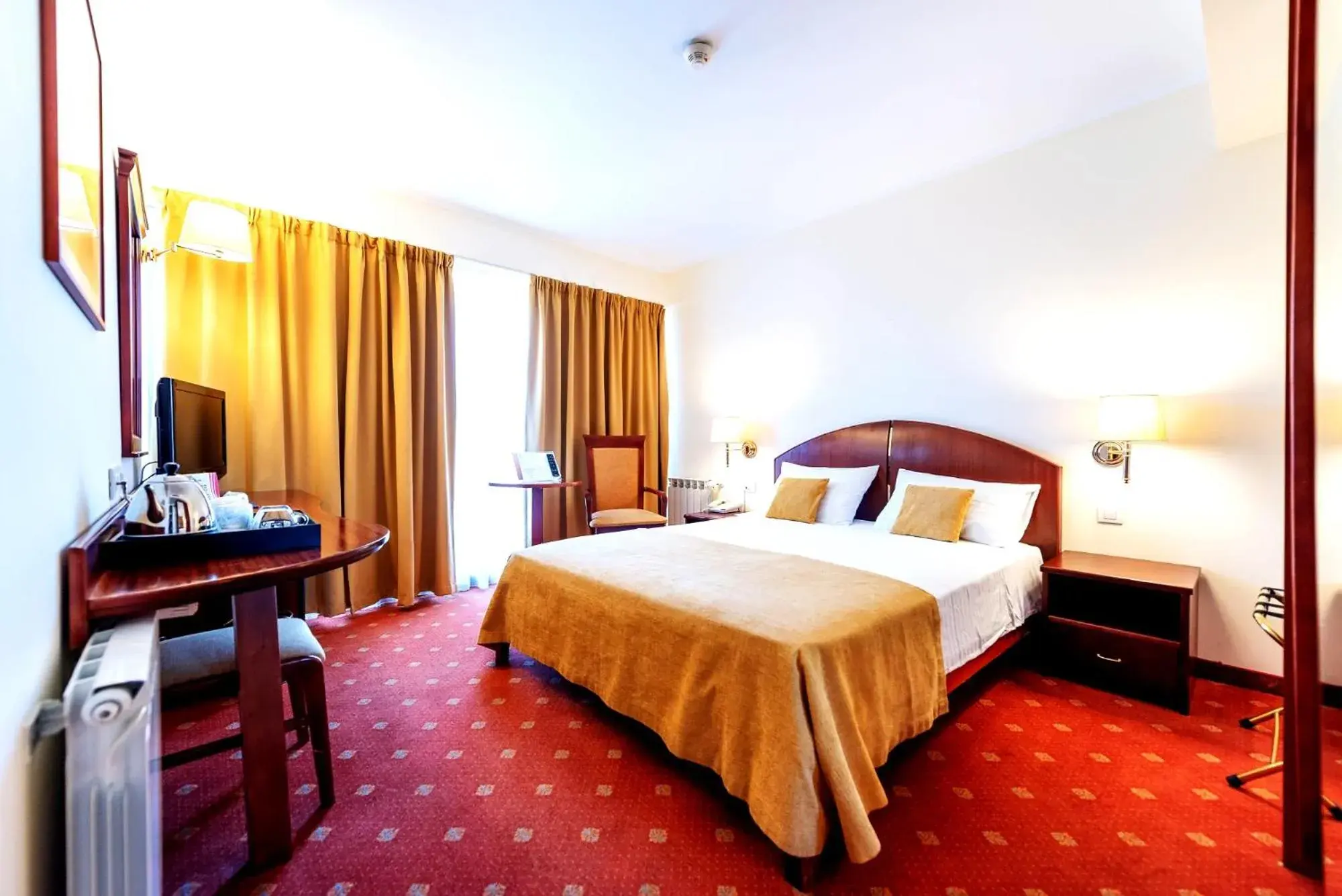 Bed in Hotel Minerva Bed in Hotel Minerva