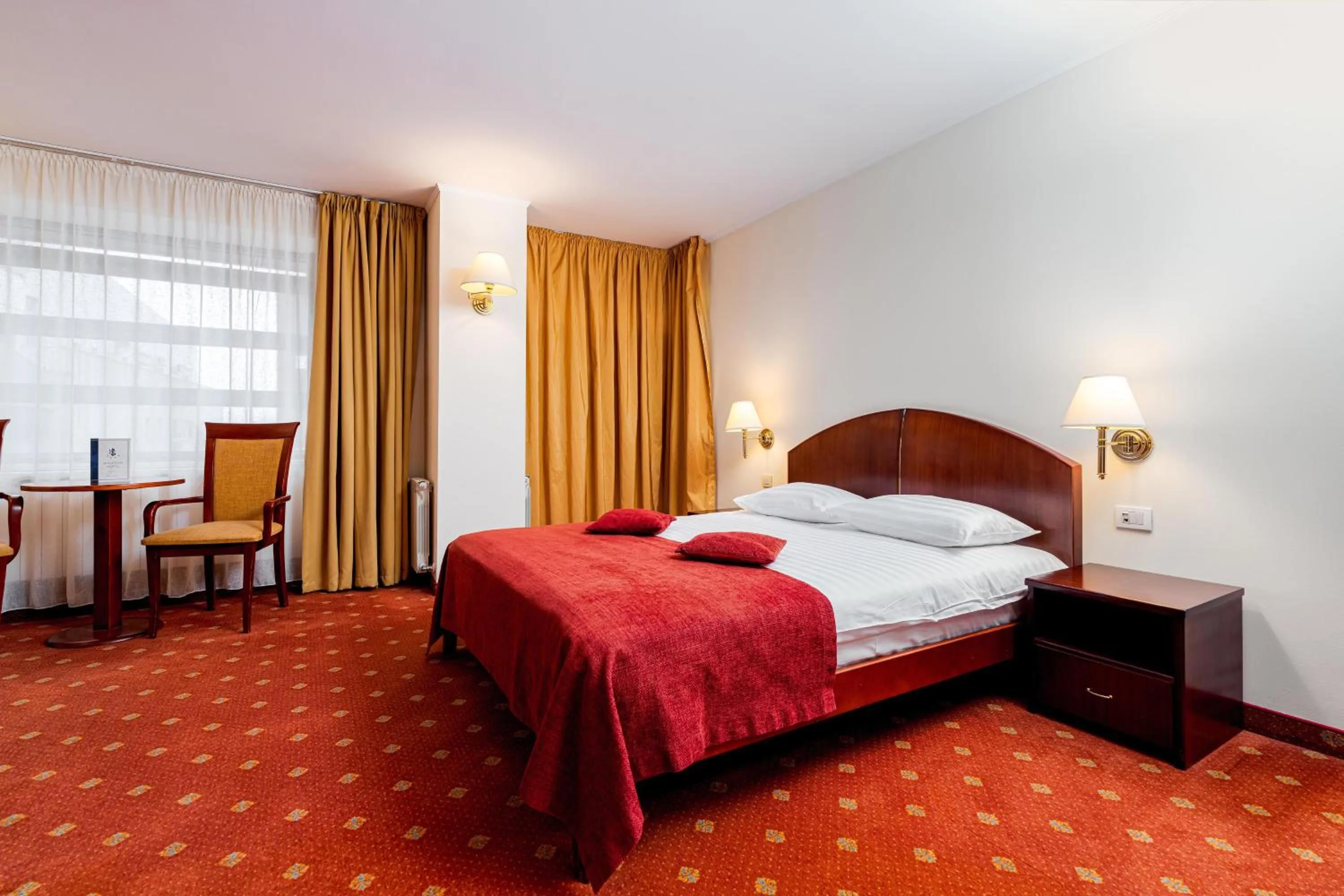 Bed in Hotel Minerva